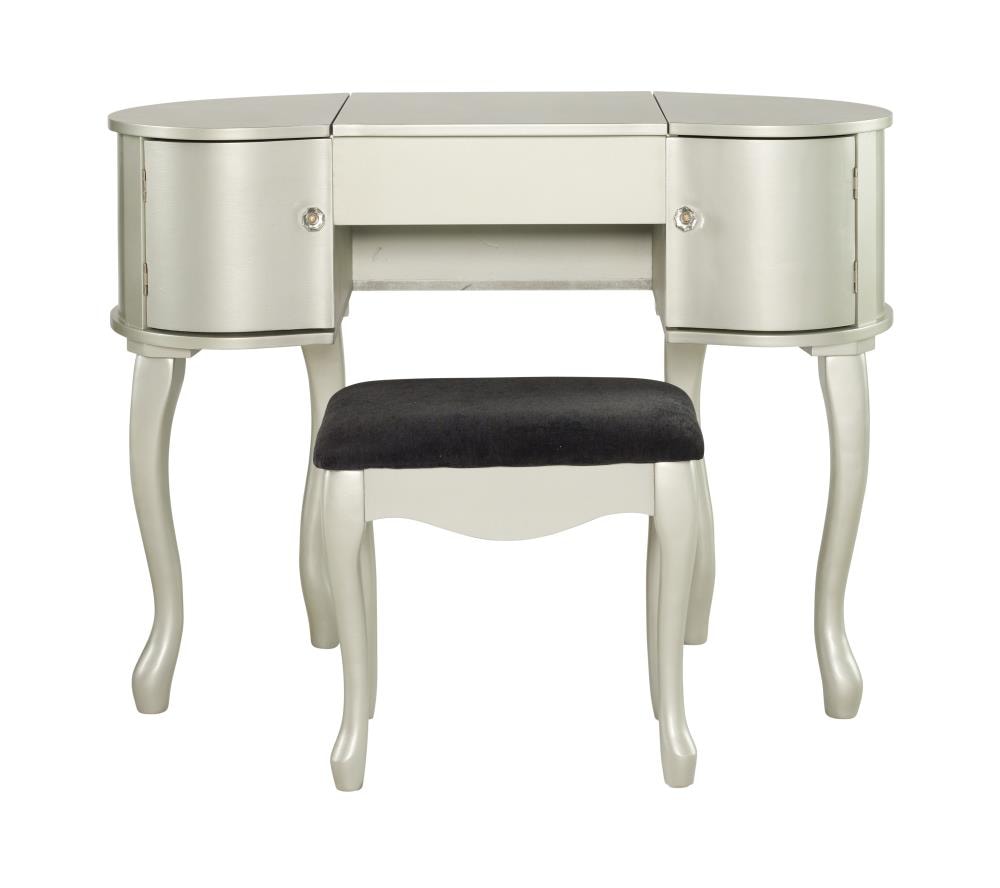 Linon 580425SIL01U Bedroom-Vanities - View #5