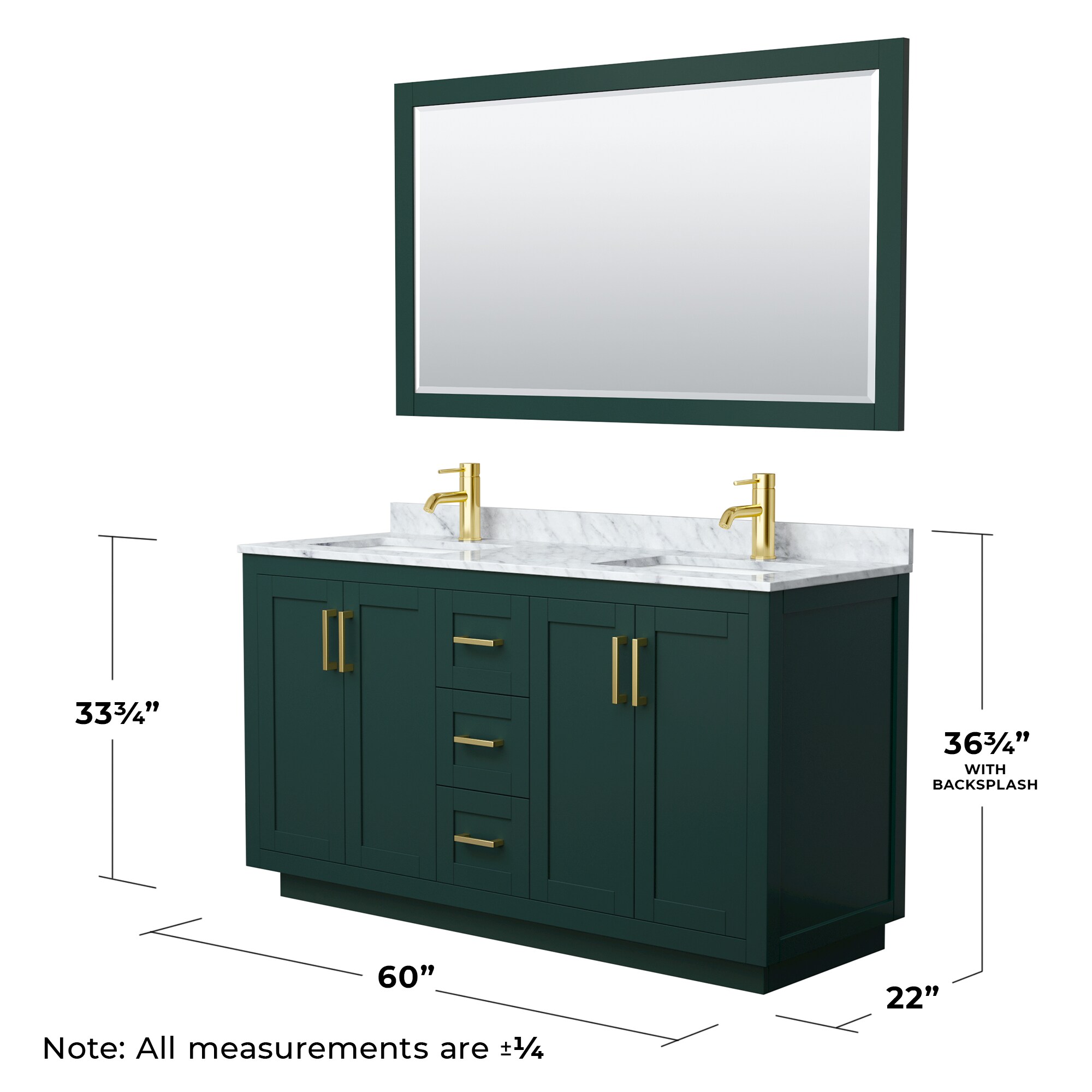 Wyndham Collection WCF292960DGDCMUNSM58 Bath-Vanity-Combo - View #6