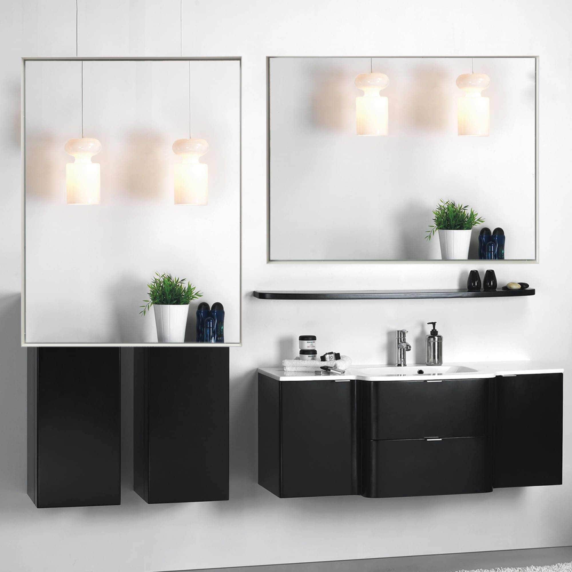 ToolCat SF1-40-YT 40-in x 30-in Beveled Rectangle Bathroom Vanity Mirror ( White )