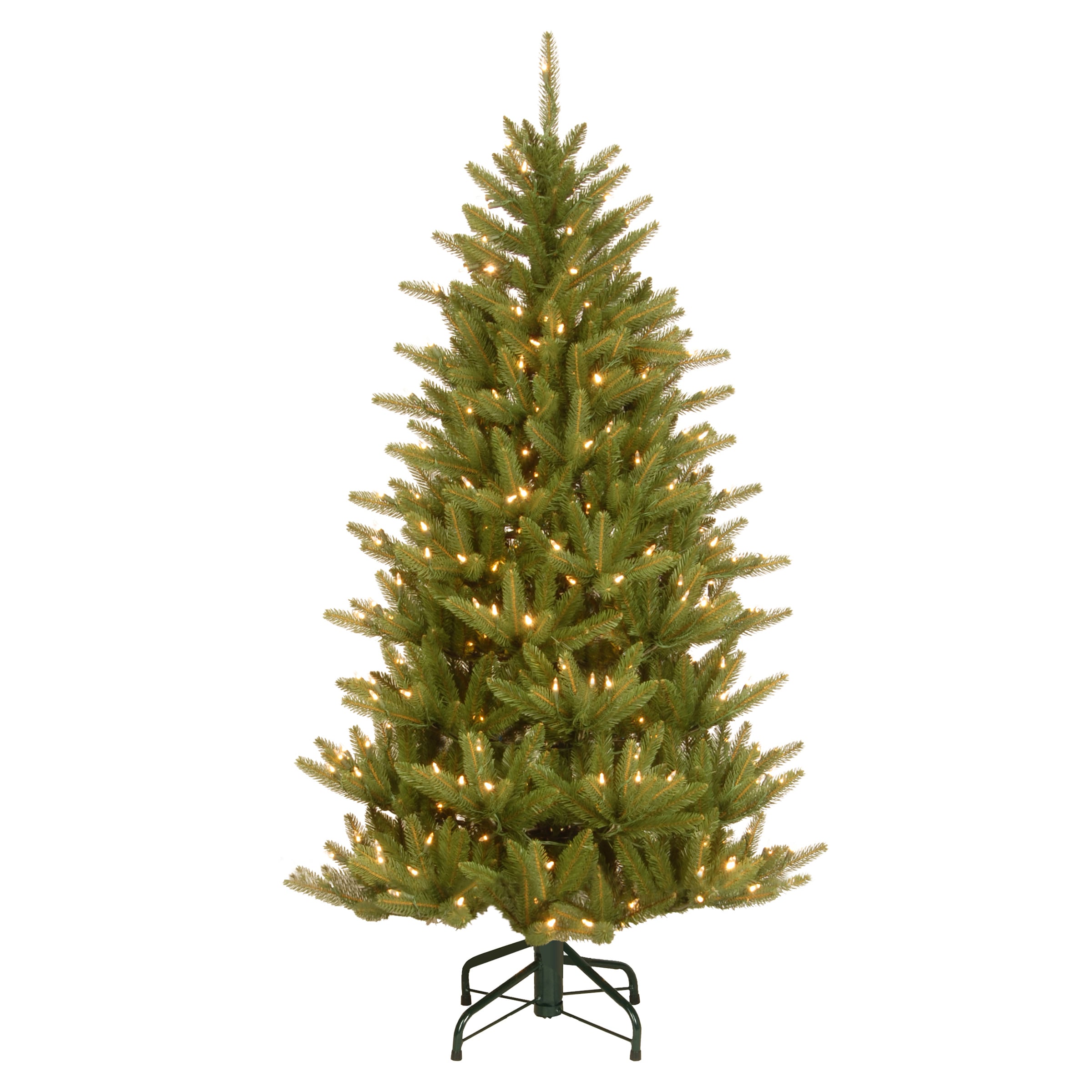 National Tree Natural Fraser Slim Tree with Clear Lights 4.5