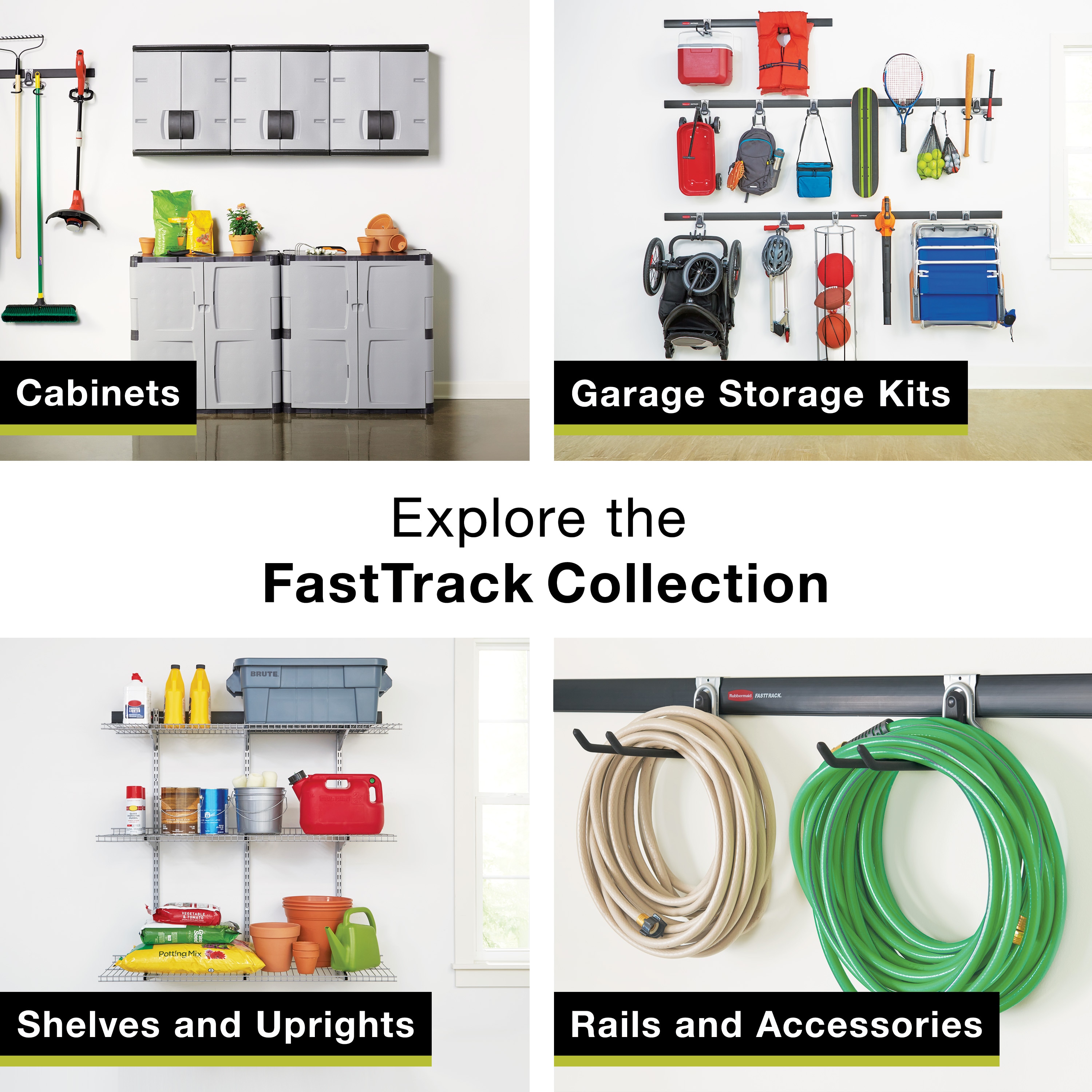Rubbermaid 2079602 Garage-Storage-Rail-Sys-Acc - View #7