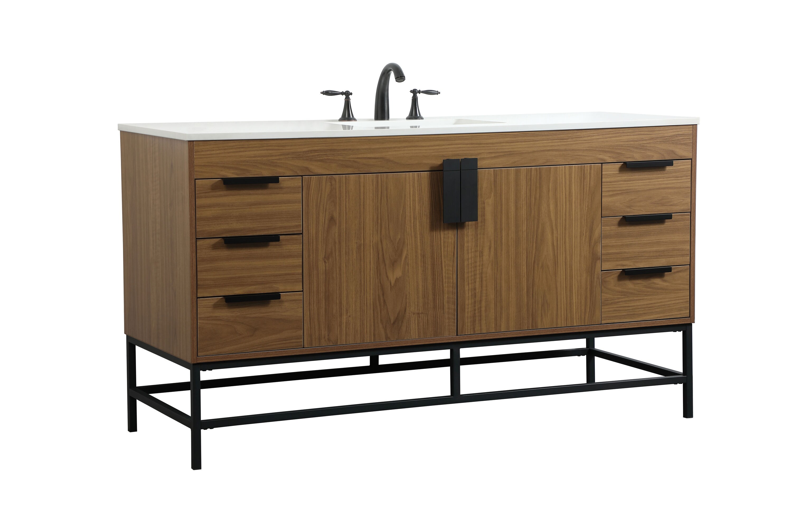 Elegant Decor HF146580WB Bath-Vanity-Combo - View #8
