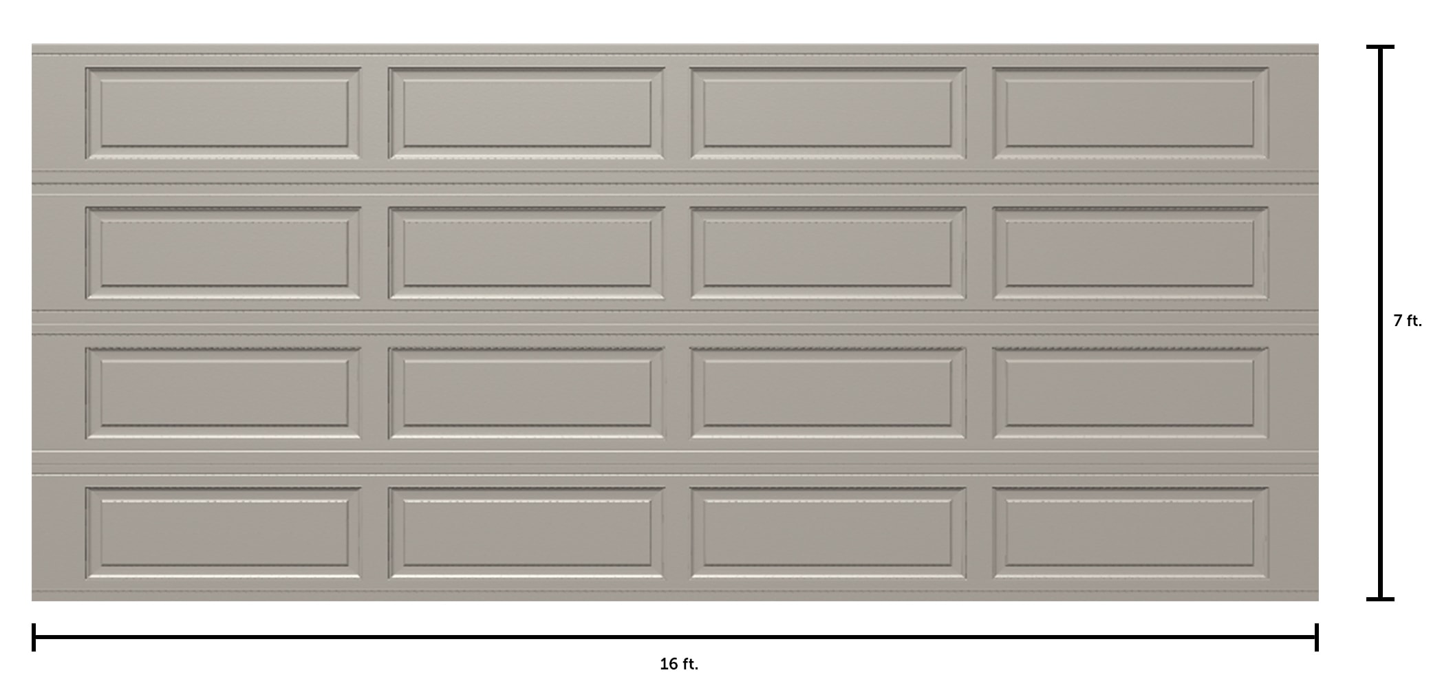 Wayne Dalton WD9100RT167 Garage-Doors - View #2