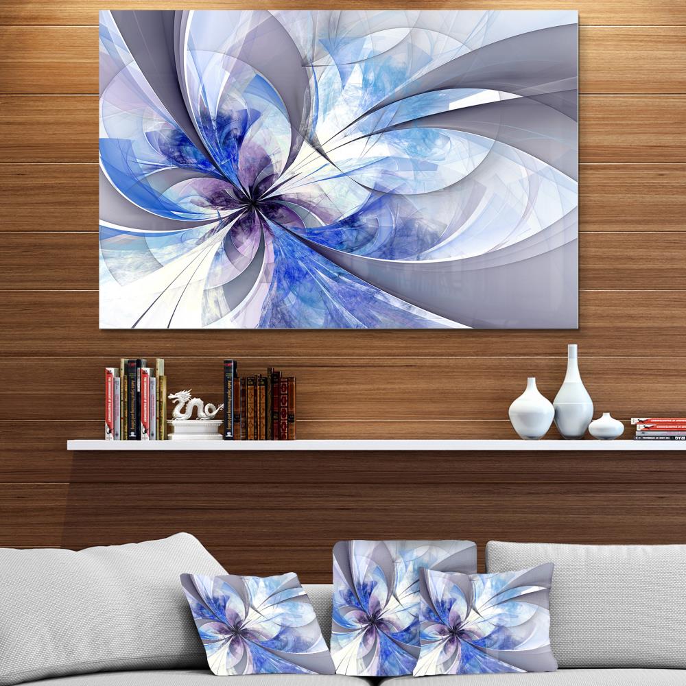 Designart 30-in H x 40-in W Floral Metal Print at Lowes.com