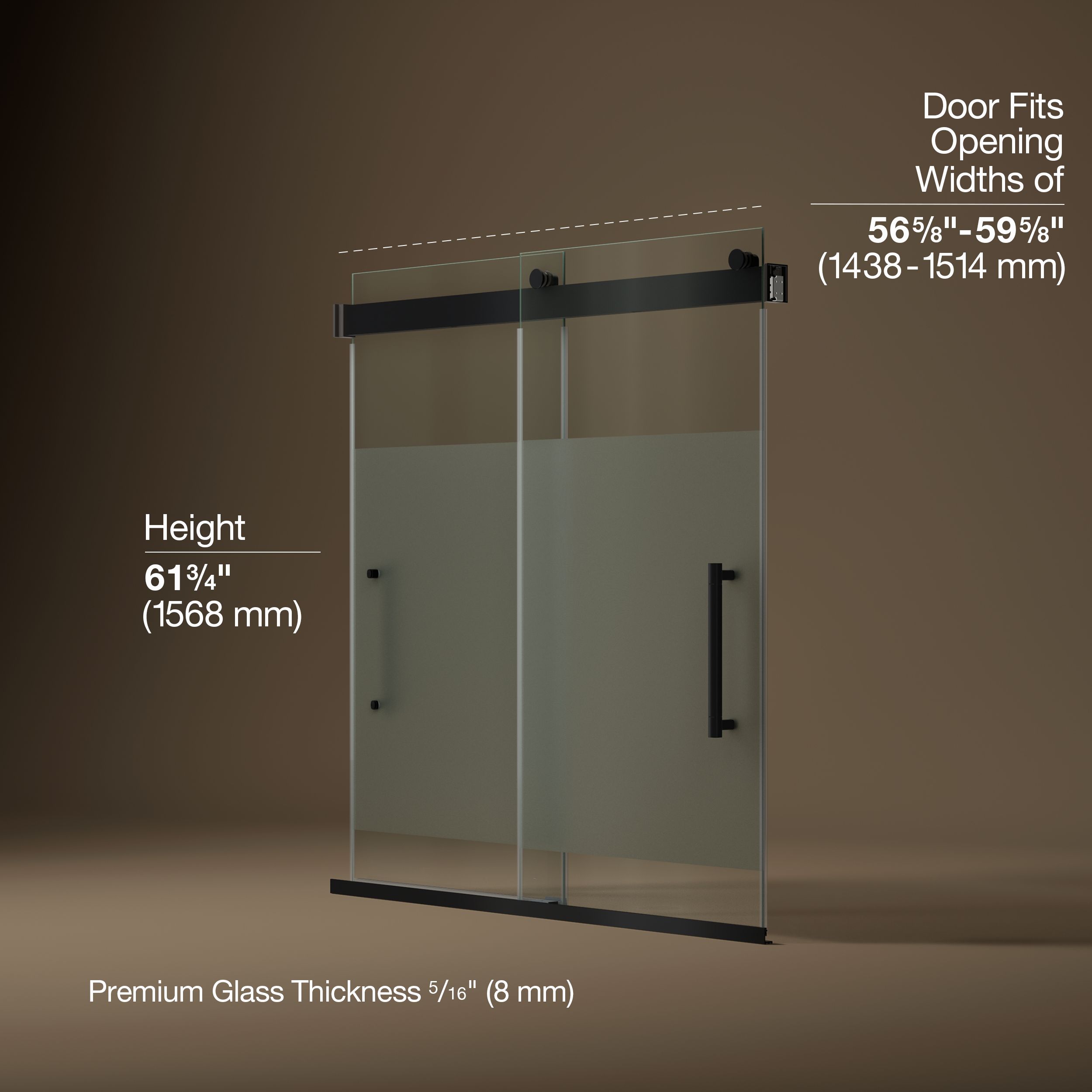 KOHLER 702476-8G81-BL Bathtub-Doors - View #3