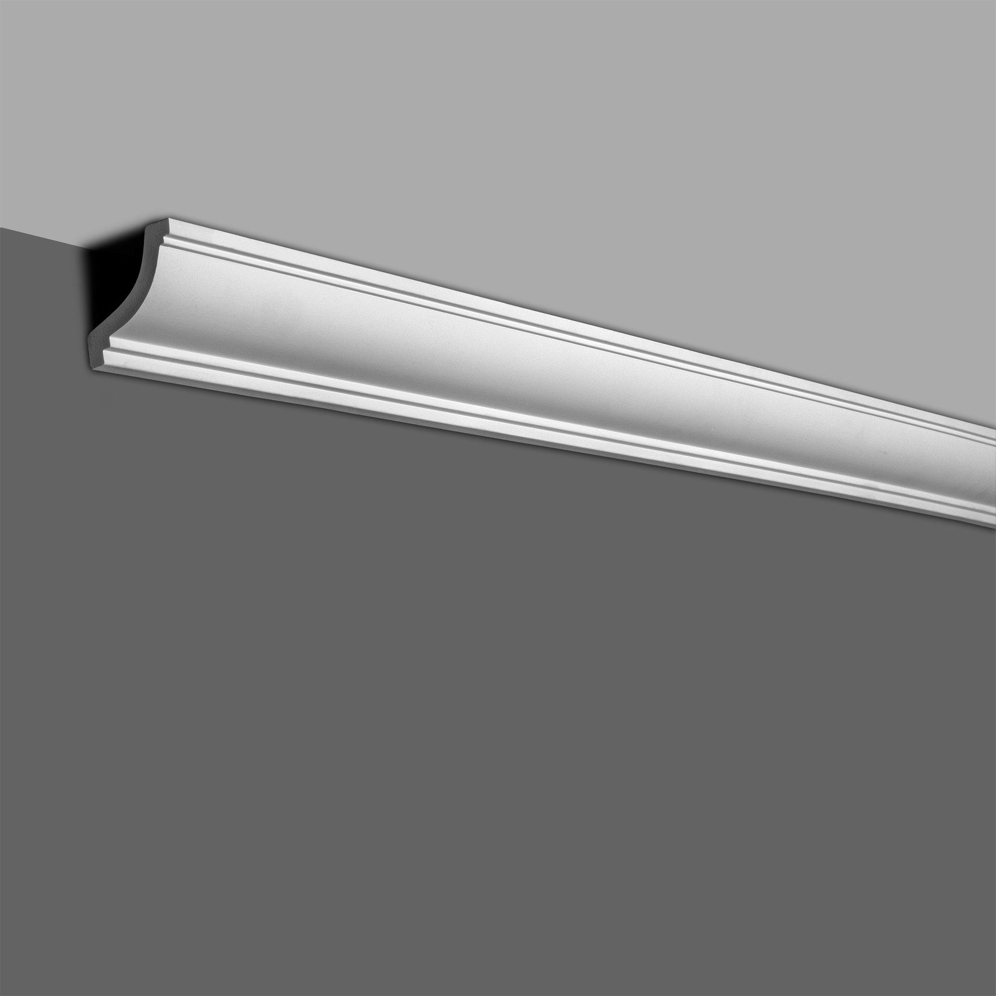 8-ft Primed White Polyurethane Crown Moulding