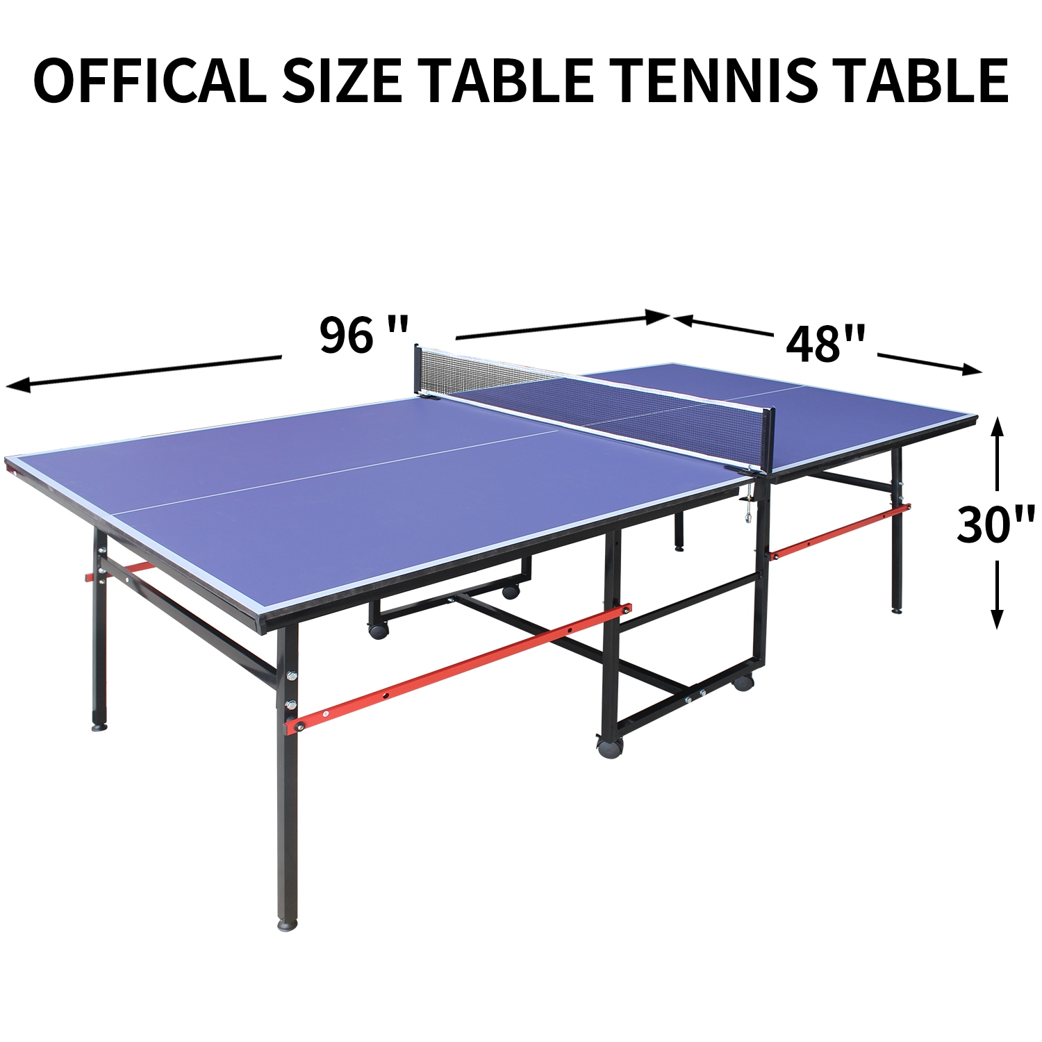 Qeetex SUN-POU-0A9MDT8I Ping-Pong-Table - View #3