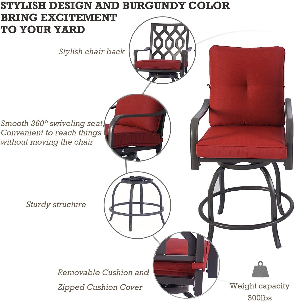 Kozyard KZC216BU Patio-Chairs - View #3