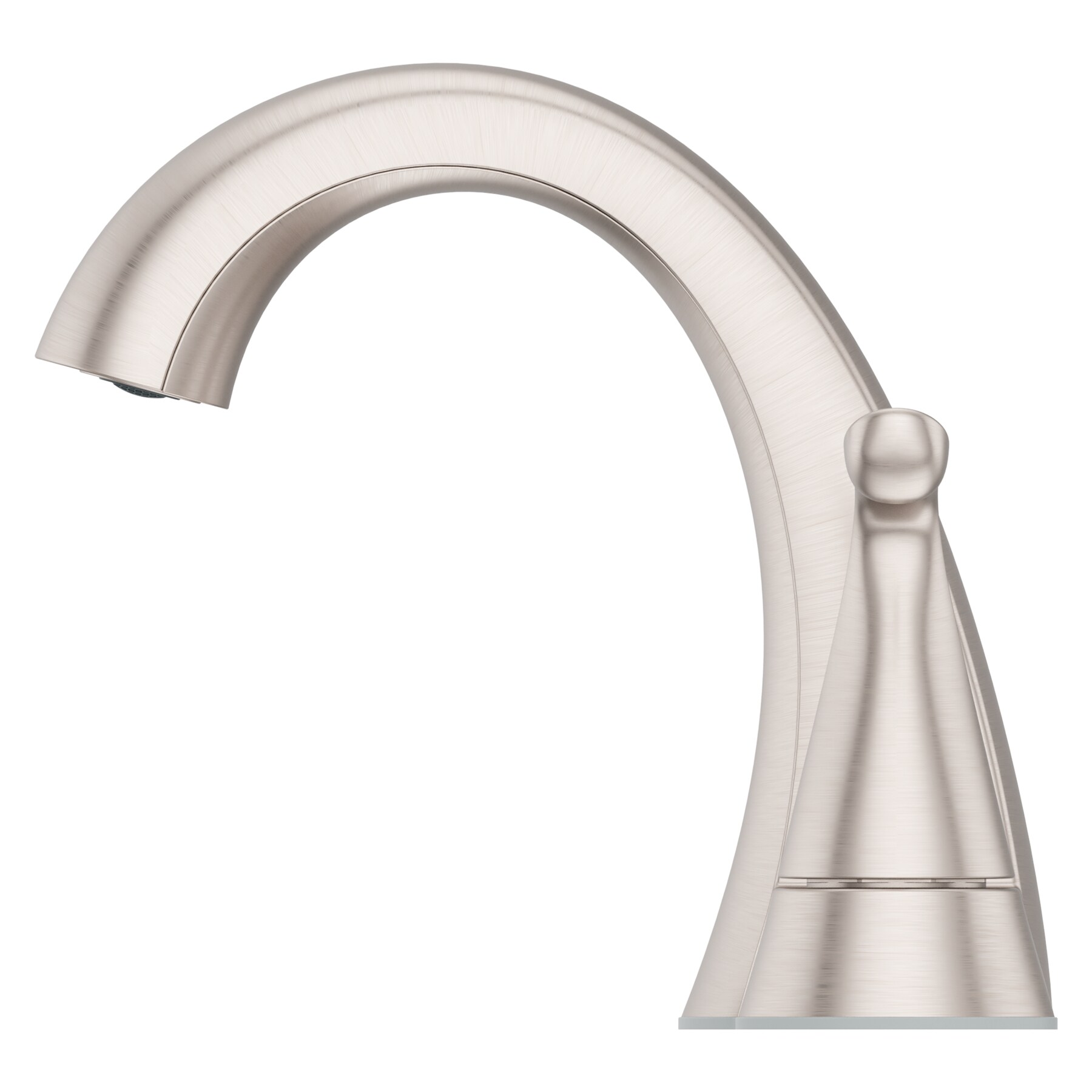 Spot Defense Brushed Nickel 4-Inch Centerset Bathroom Faucet