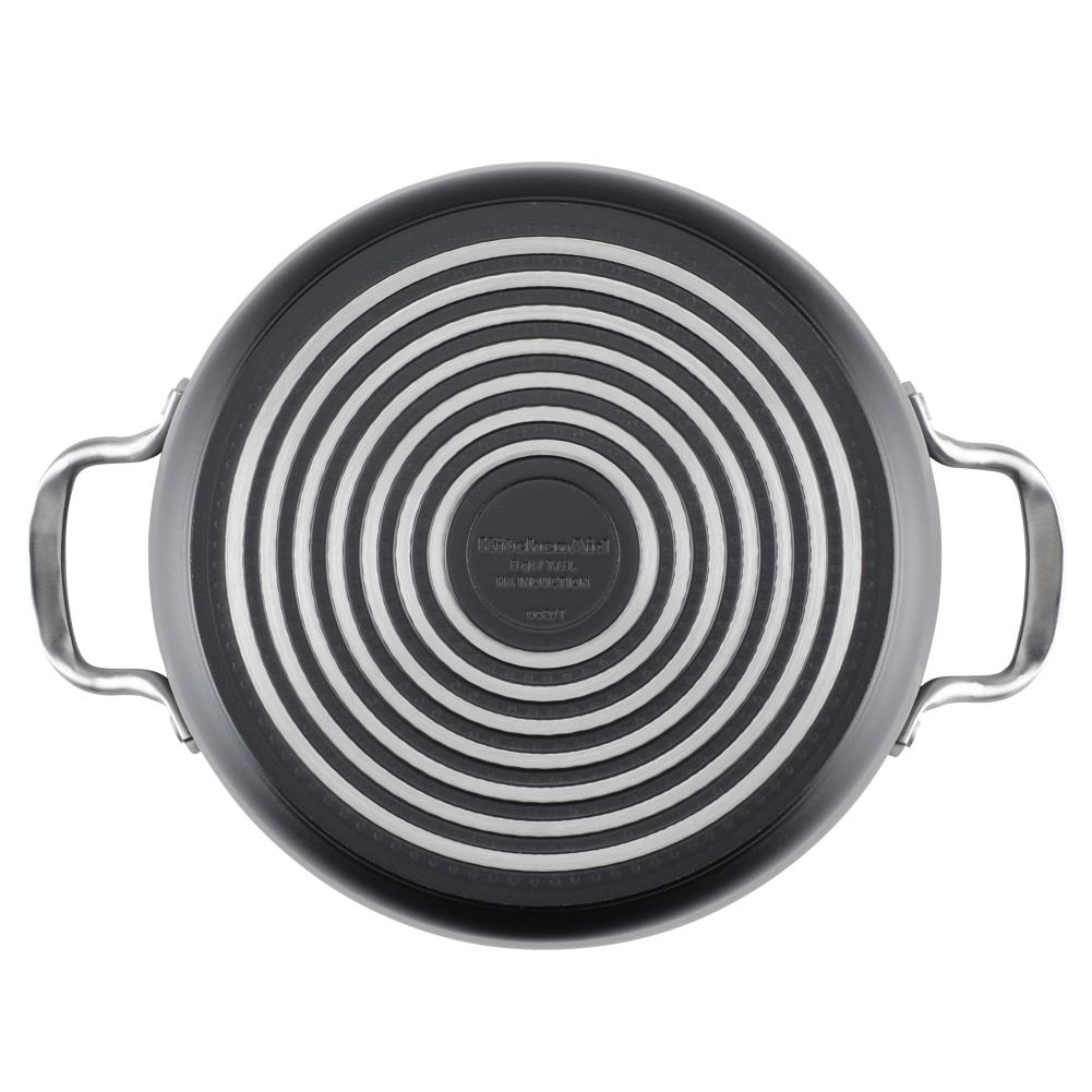 KitchenAid Hard Anodized Induction Nonstick Saucepan with Lid, 2