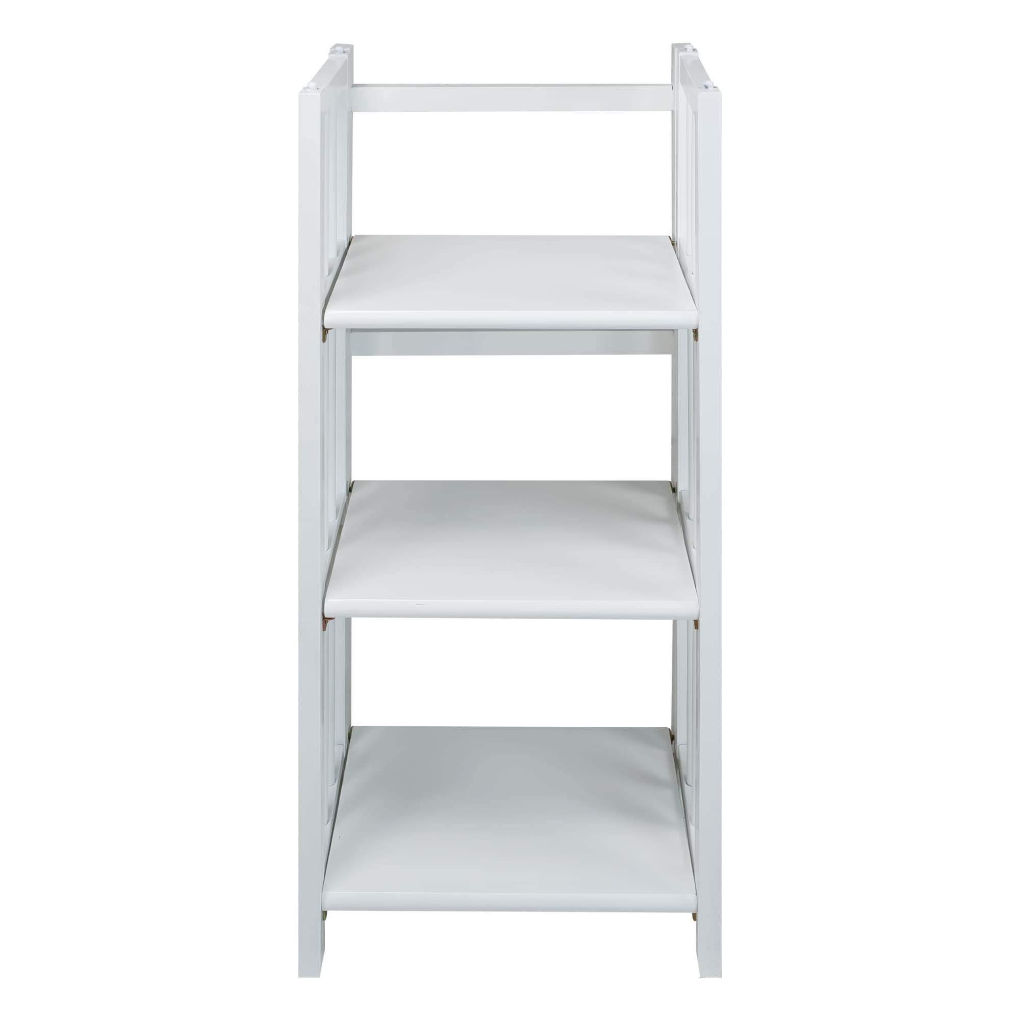 Casual Home 331-31 Mission White Wood 3 -Shelf Bookcase ( 14-Inches W x 38-Inches H x 11.5-Inches D ) Stained