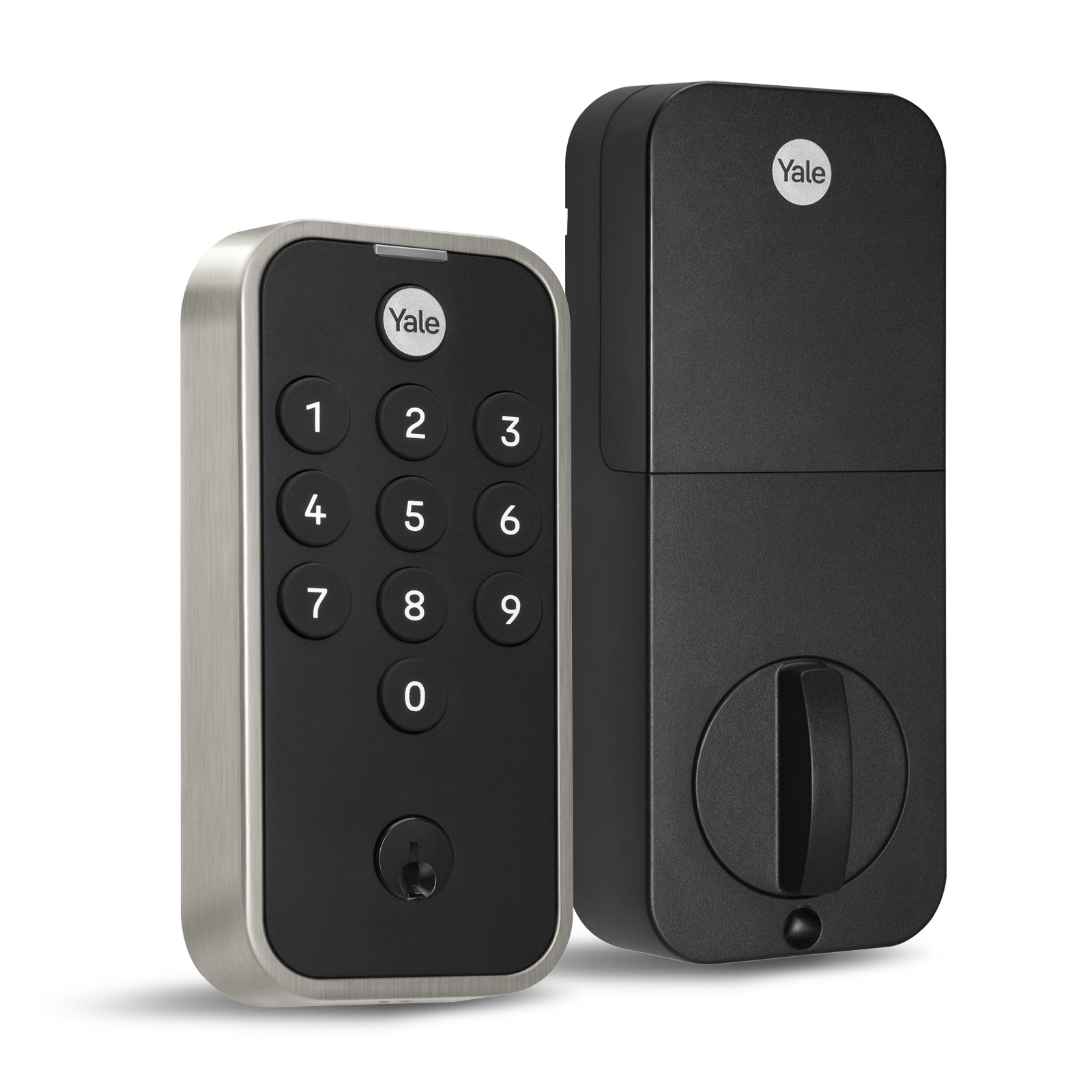 Yale YED210-NR-619 Code Satin Nickel Electronic Deadbolt and Keypad