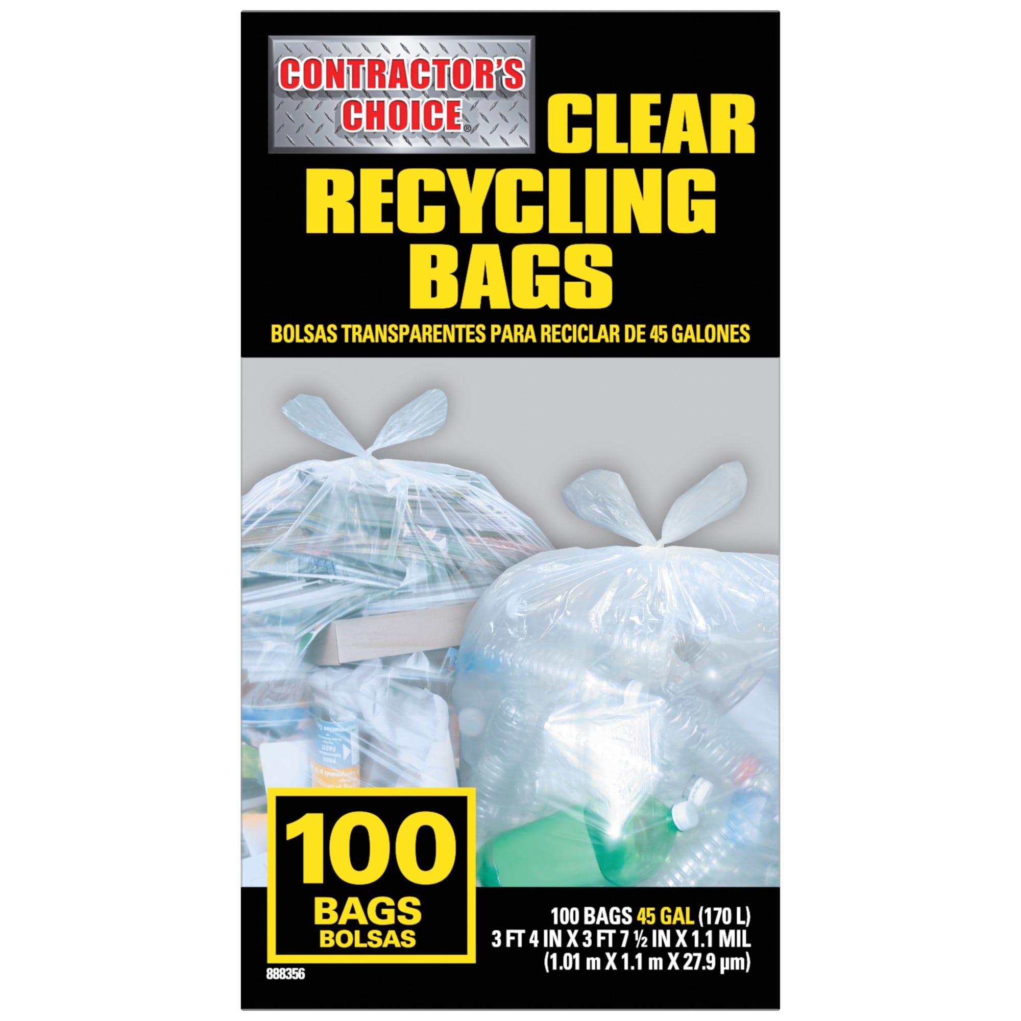 Clear Garbage Bags - Alterego