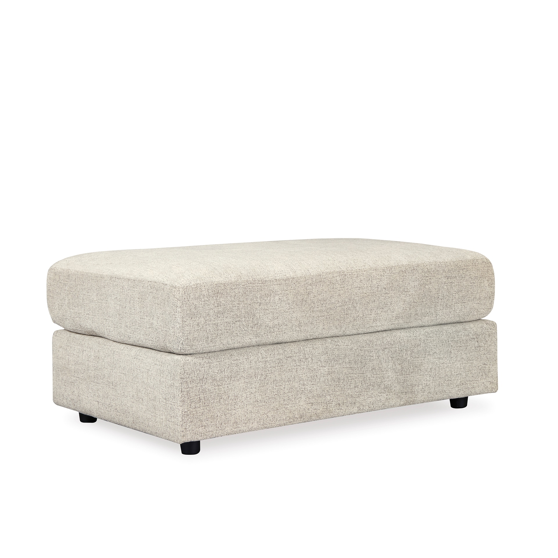 Signature Design by Ashley Soletren Stone Gray Oversized Contemporary Ottoman