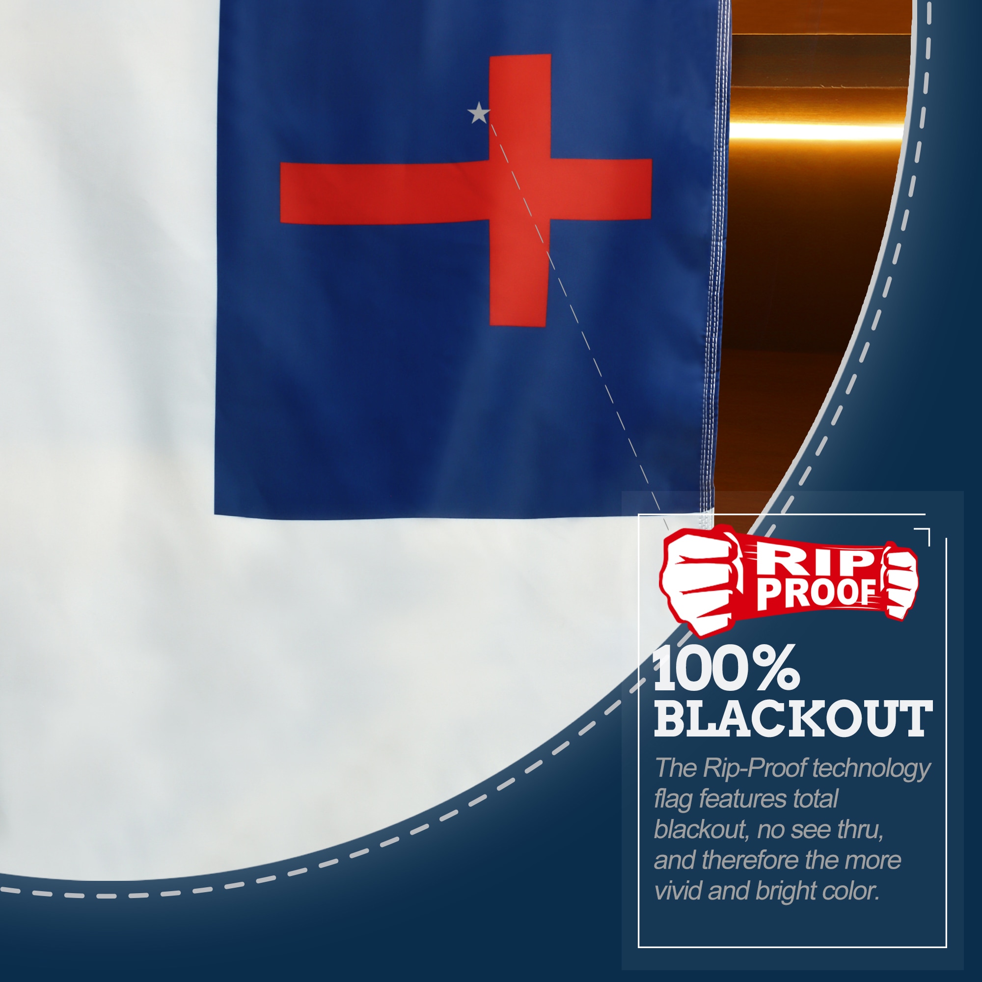Rip-Proof Double-Sided Patriotic 3x5 Foot Flag