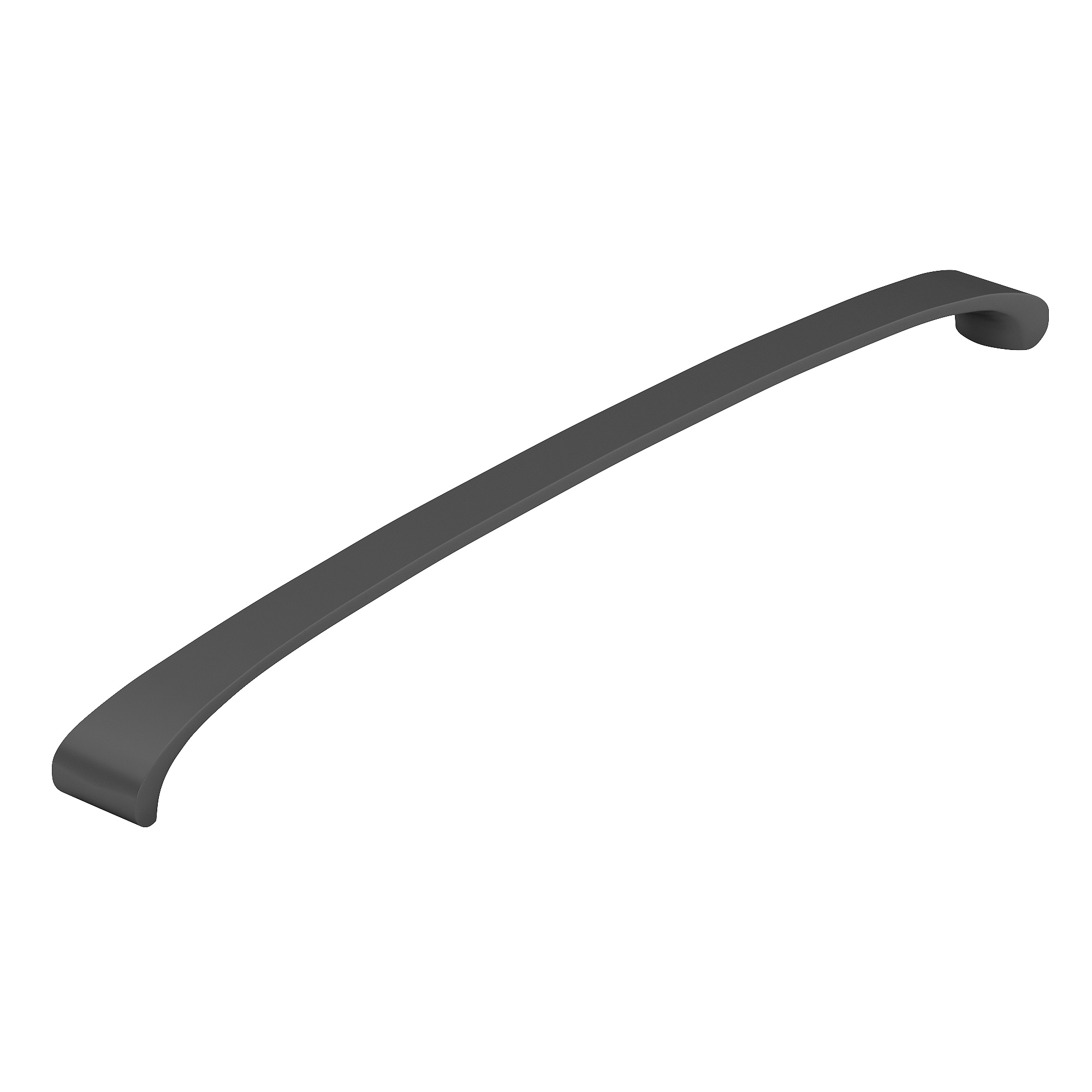 Richelieu BP82871320900 Recco 12-5/8-in , 320mm Center to Center Matte Black Arch Handle
