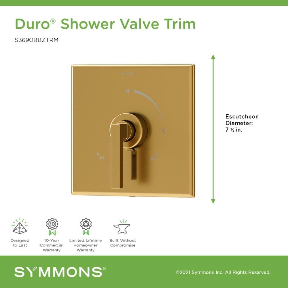 Symmons 3690BBZTRM Shower-Handles - View #2