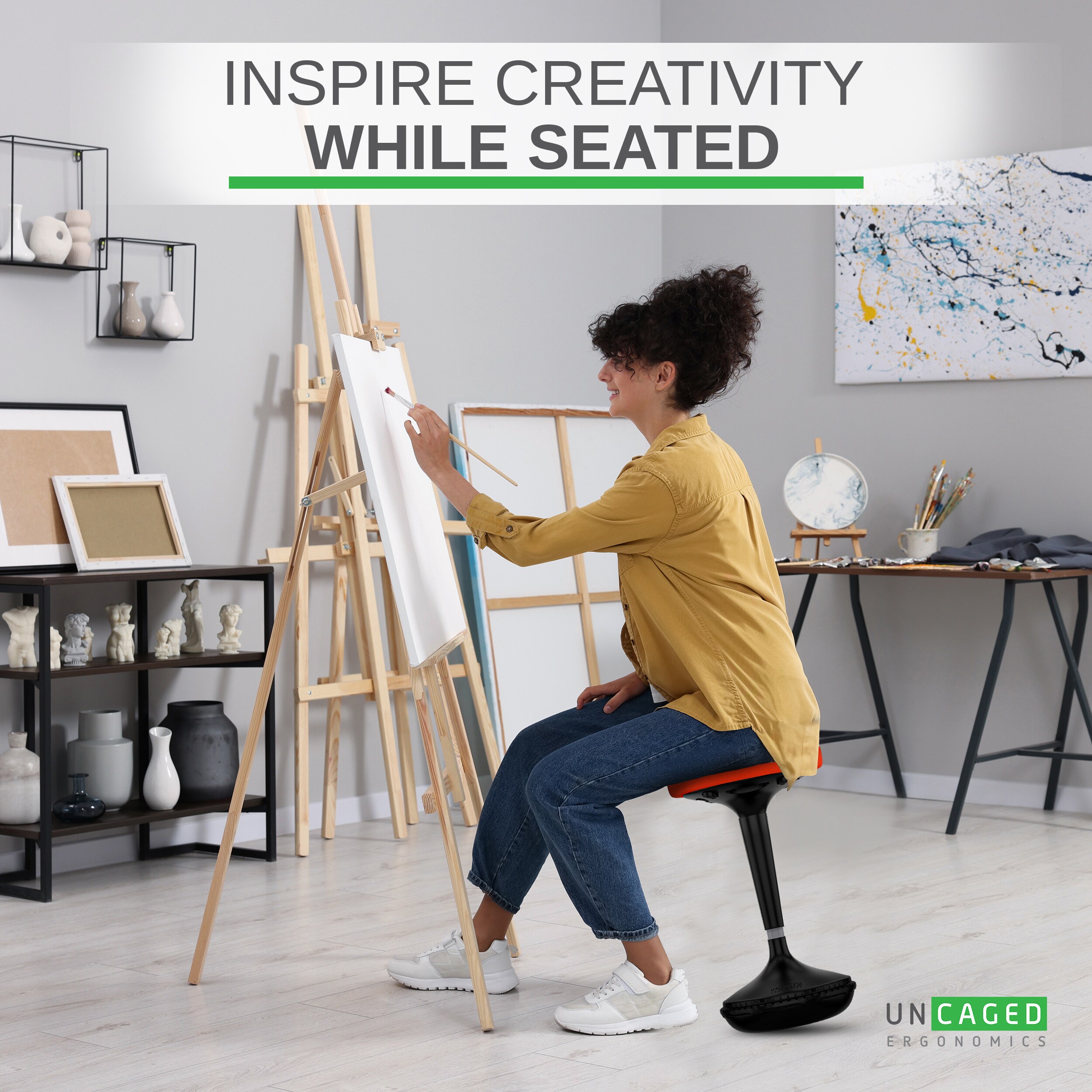 Uncaged Ergonomics WSF-R Office-Chairs - View #6