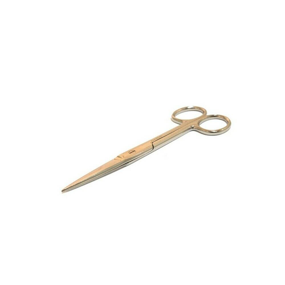 Shelter SLTR1580 10626 Operating Disecting Surgical Scissors Sharp Stainless Steel Straight Blade, 5.5 in.