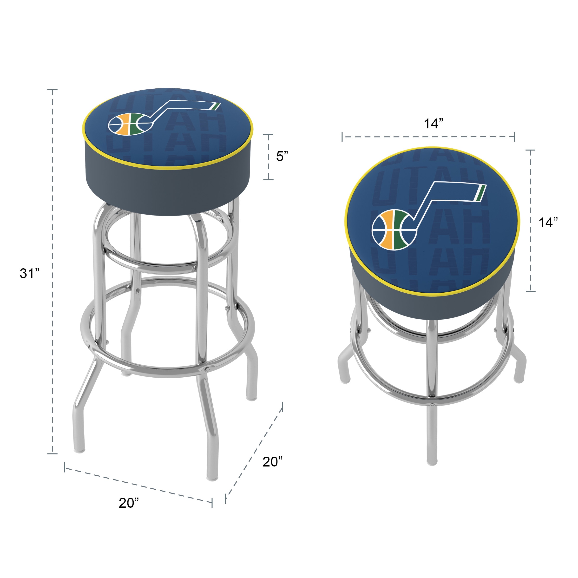 Trademark Gameroom NBA1000-UJ3 stools - View #5