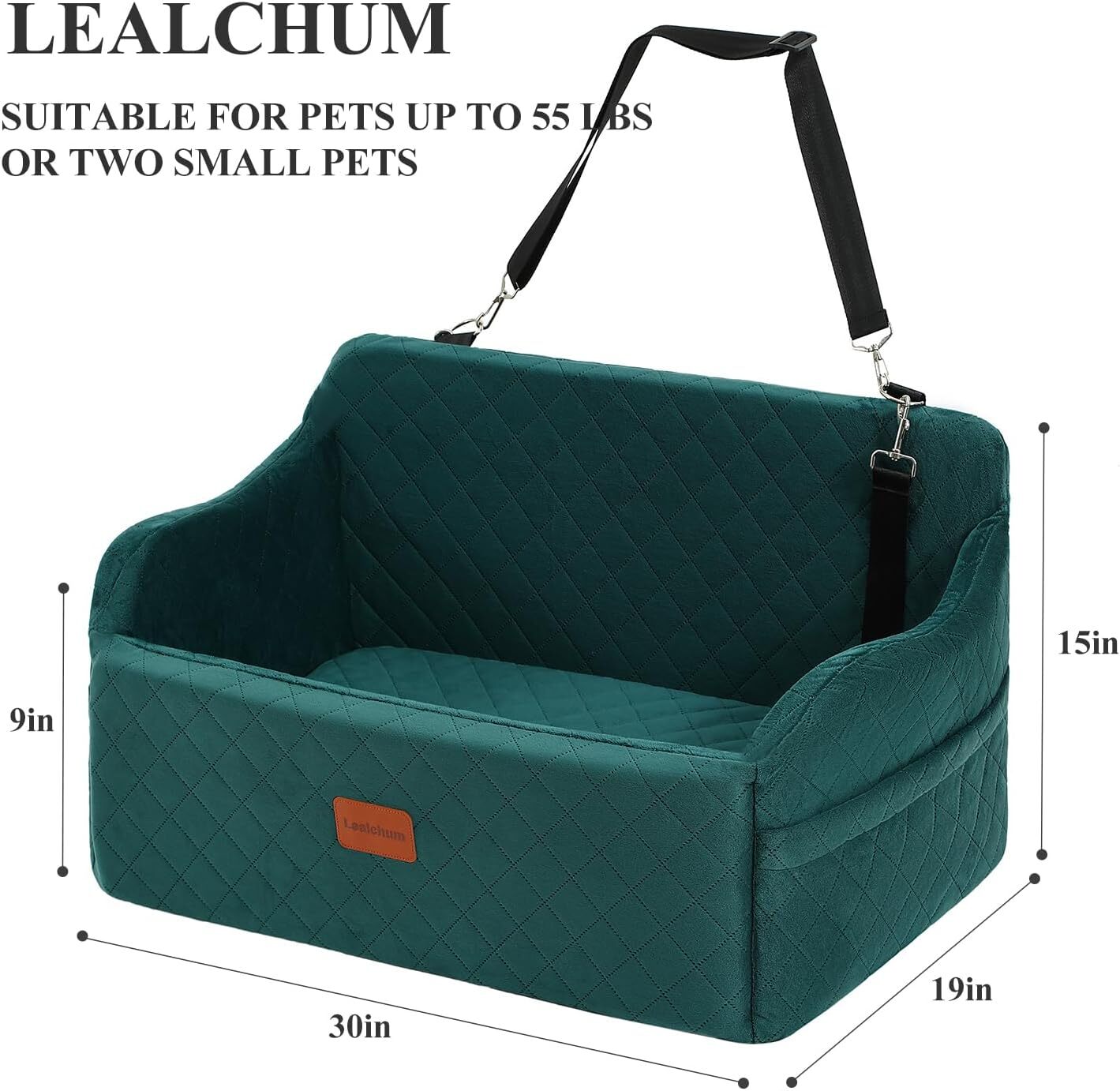 LOVMOR SF-R-CDS-GN Dog-Car-Seats - View #3