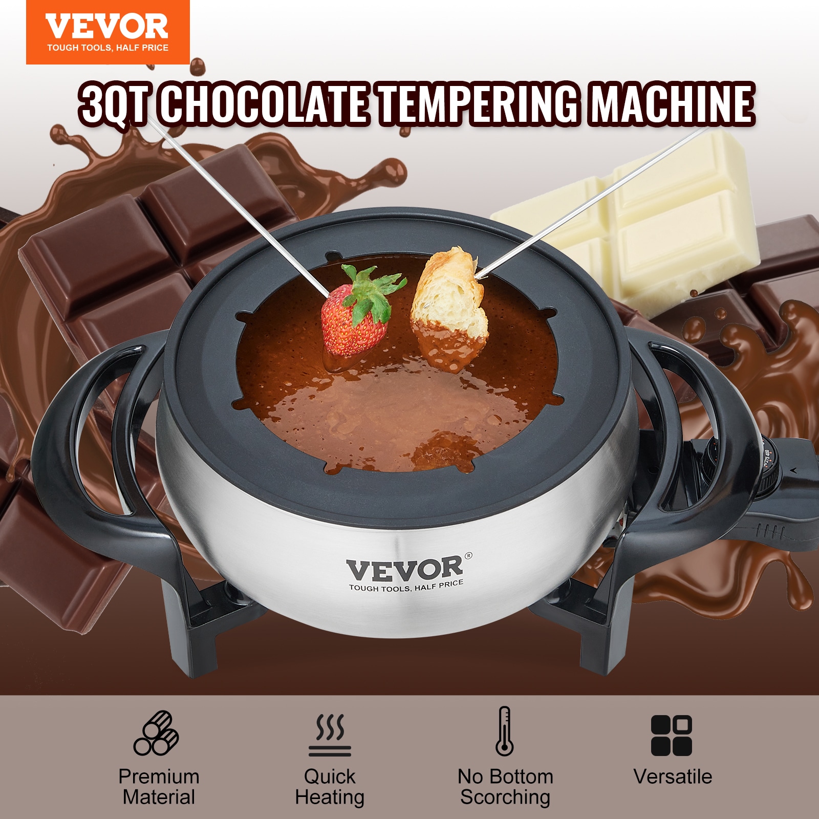 VEVOR QKLRHG31000W1WNMRV1 Fondue-Beverage-Foutains - View #3