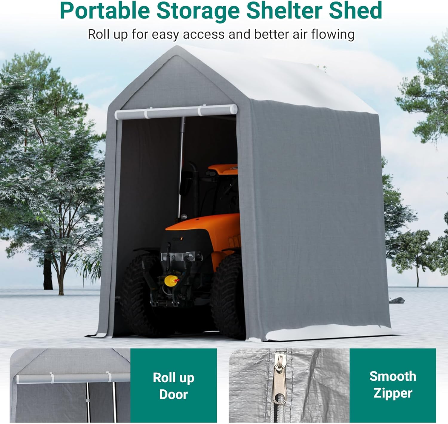 Qeetex DYQ-PHO-11EIEBAR Carport-Covers - View #5