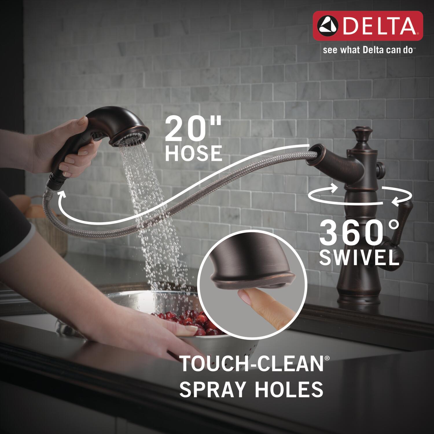 Delta 4197-RB-DST Kitchen-Faucets - View #8