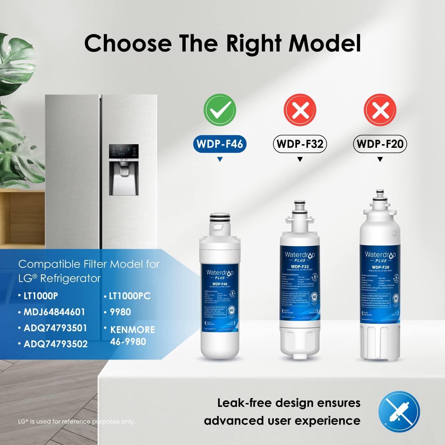 Waterdrop B-WDP-F46A01-3 Replacement-Water-Filters-Cartridges - View #2