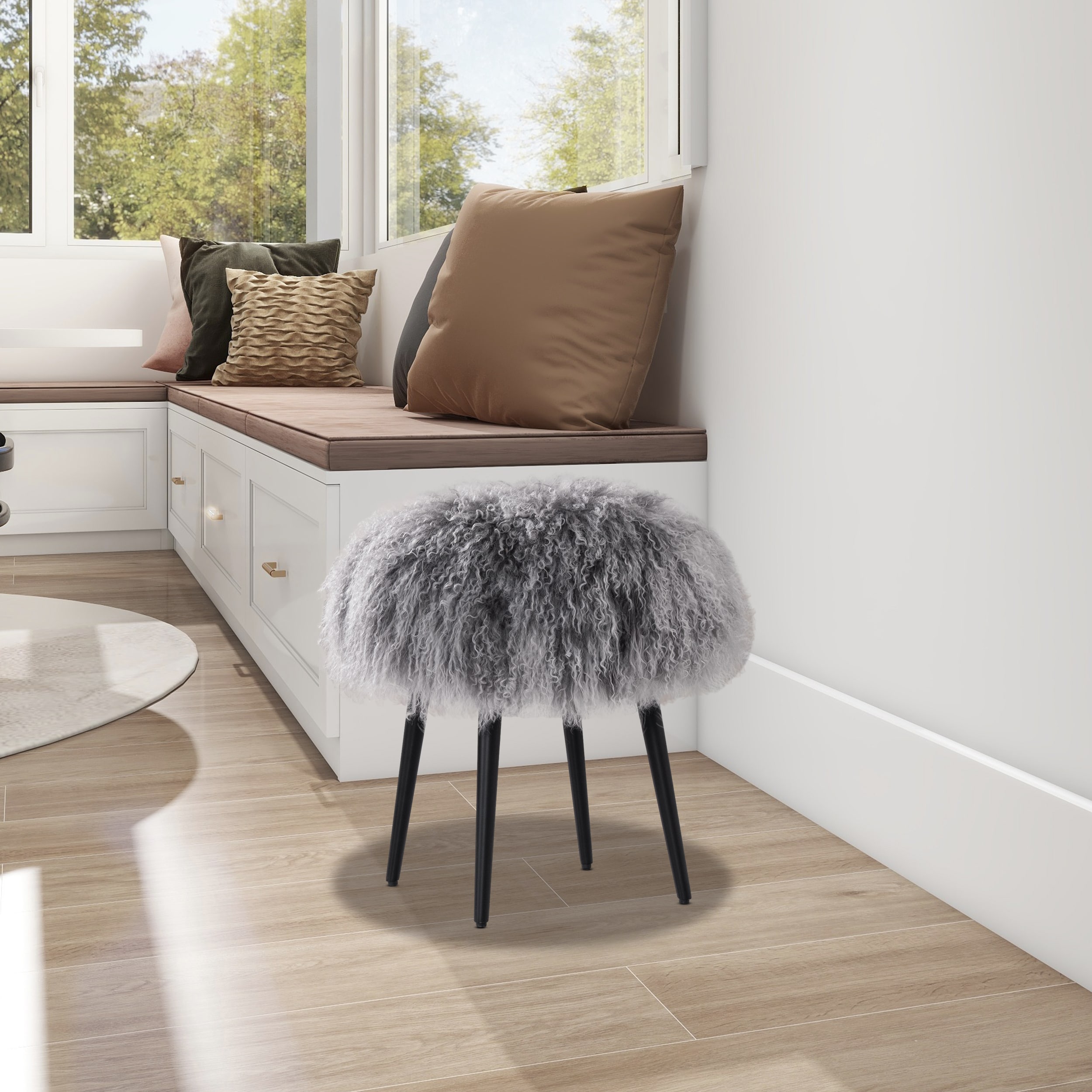 Jennifer Taylor Home LMSG-84561 Indoor-Ottomans - View #2