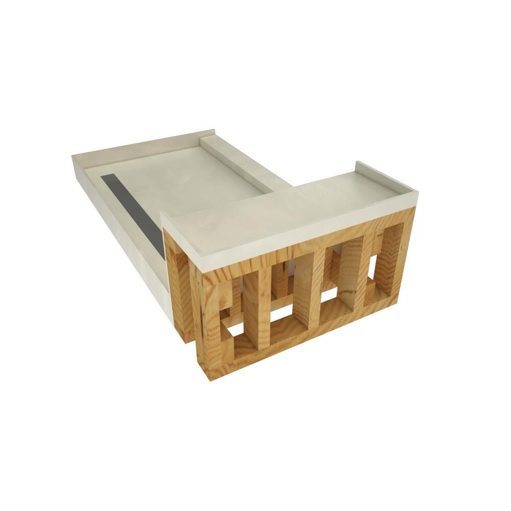 Tile Redi RT3448B-TT-RB34-KIT Shower-Floors - View #4