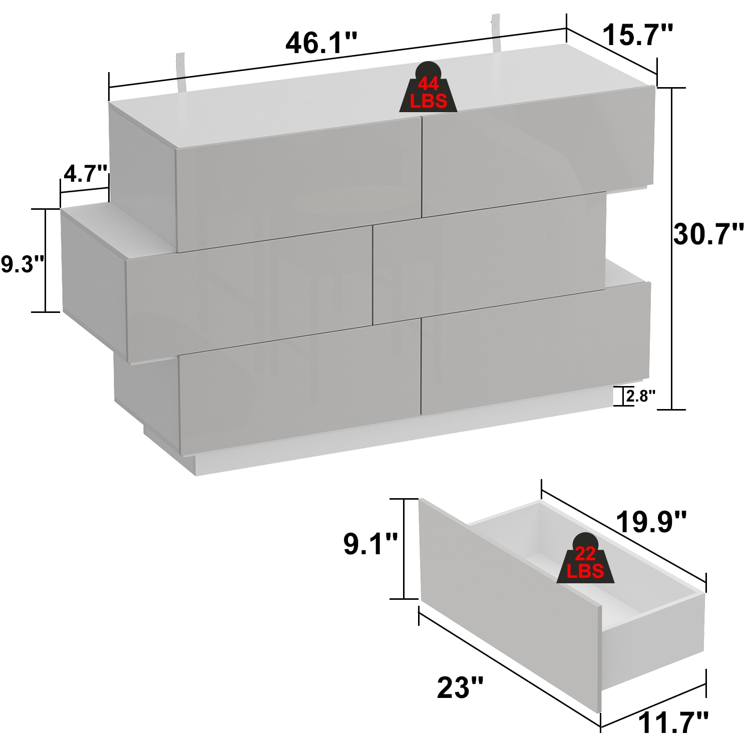 Giant shoe best sale box dimensions