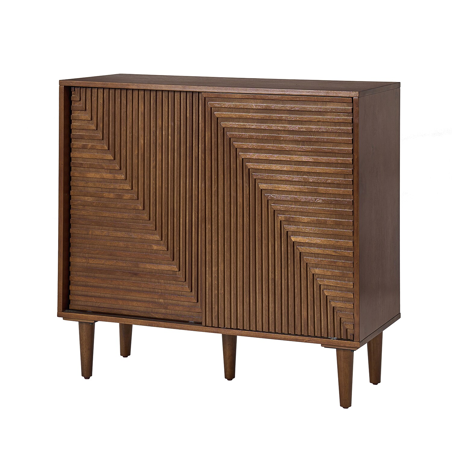 14 Karat Home 36-in W WALNUT Accent Cabinet