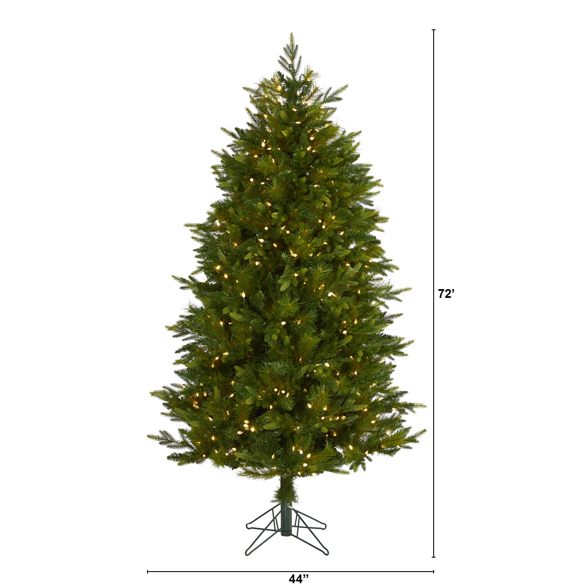 Nearly Natural T1469 Artificial-Christmas-Trees - View #3