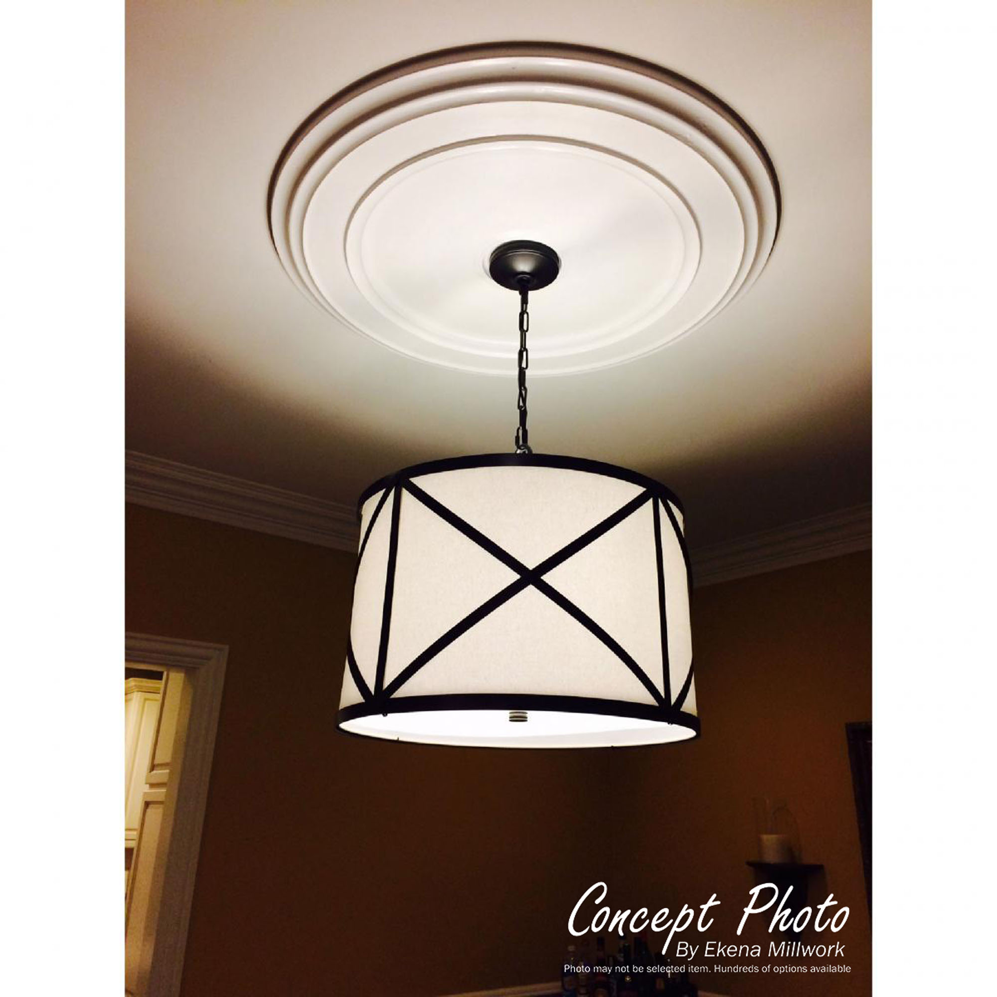 Ekena Millwork CM23WF2-03500 Ceiling-Medallions - View #2