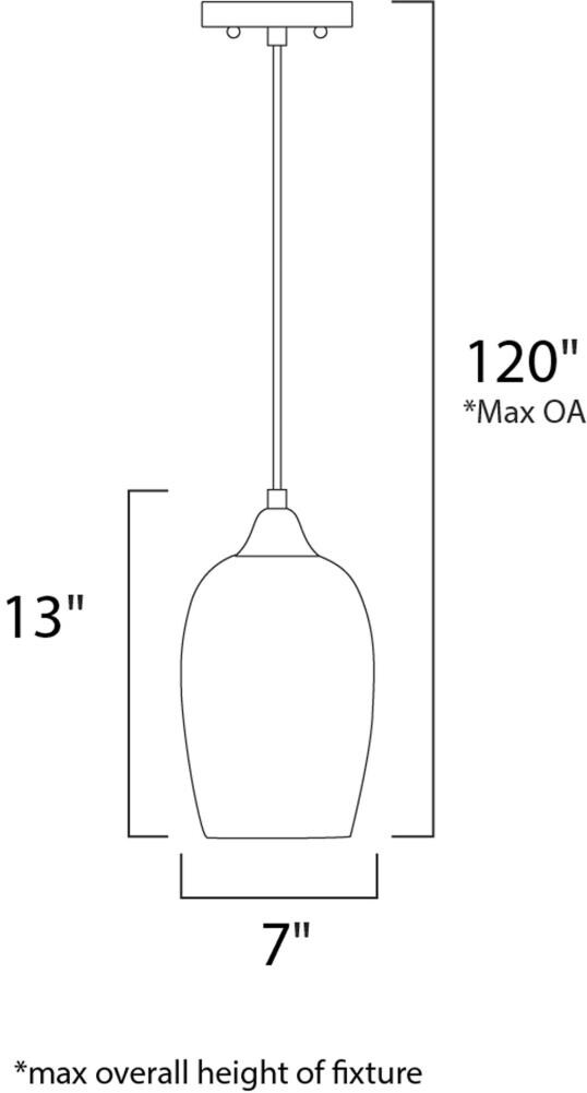 ET2 Hue Satin Nickel Modern/Contemporary Tinted Glass Acorn Mini ...