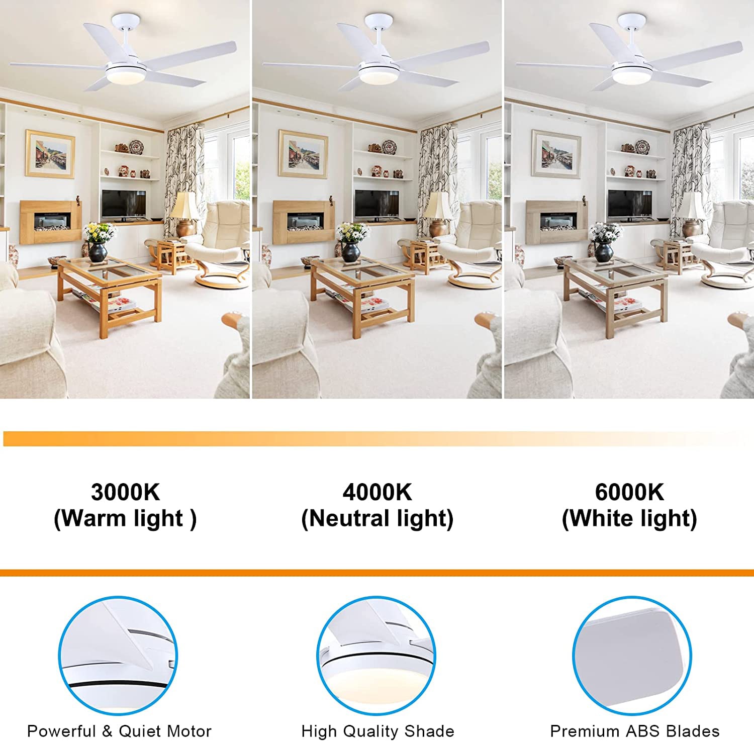 Yardreeze YHDO-48WH Ceiling-Fans - View #14