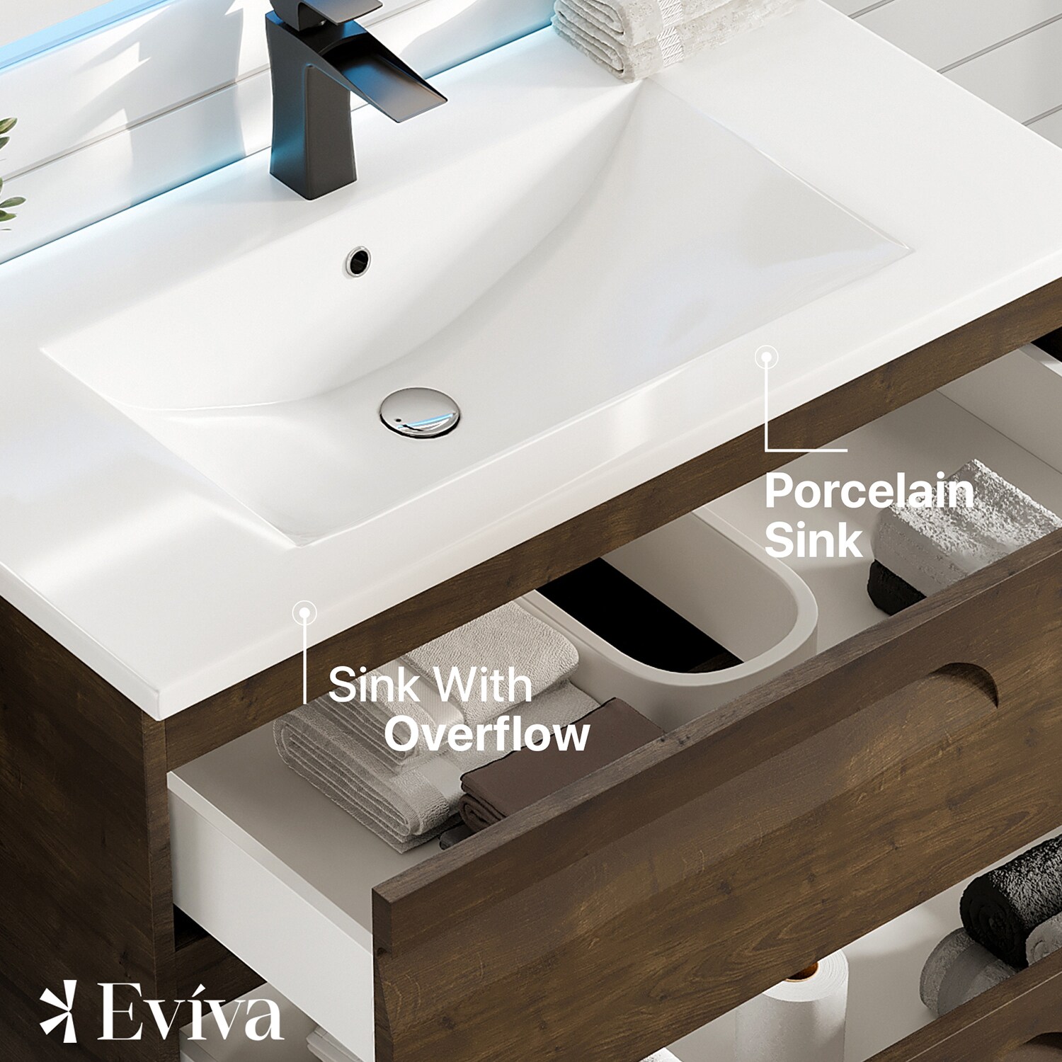 Eviva EVVN23-36RW-WMN Bath-Vanity-Combo - View #4