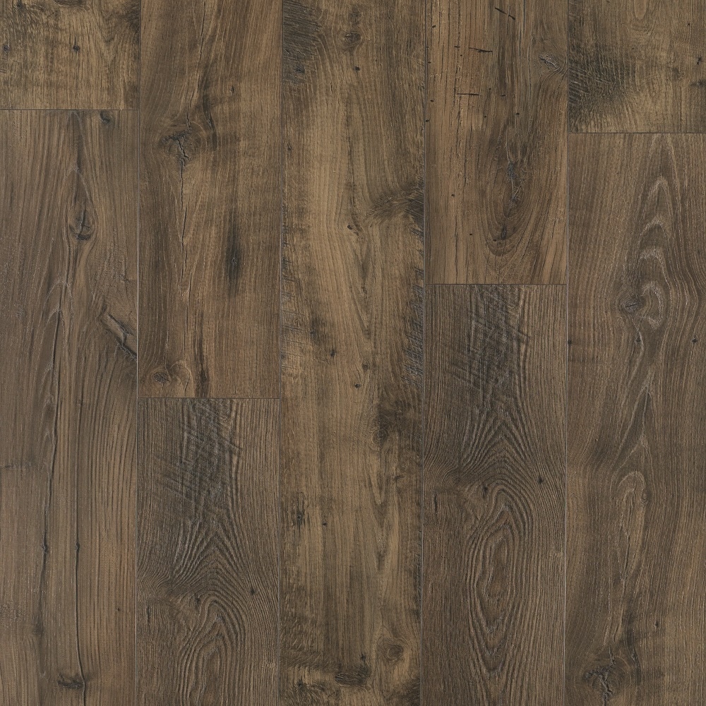 Pergo Portfolio + WetProtect Rustic Smoked Chestnut 10-mm T x 7-1/2-in W x 54-in L Waterproof Wood Plank Laminate Flooring (19.76-sq ft / Carton) -  LF000967