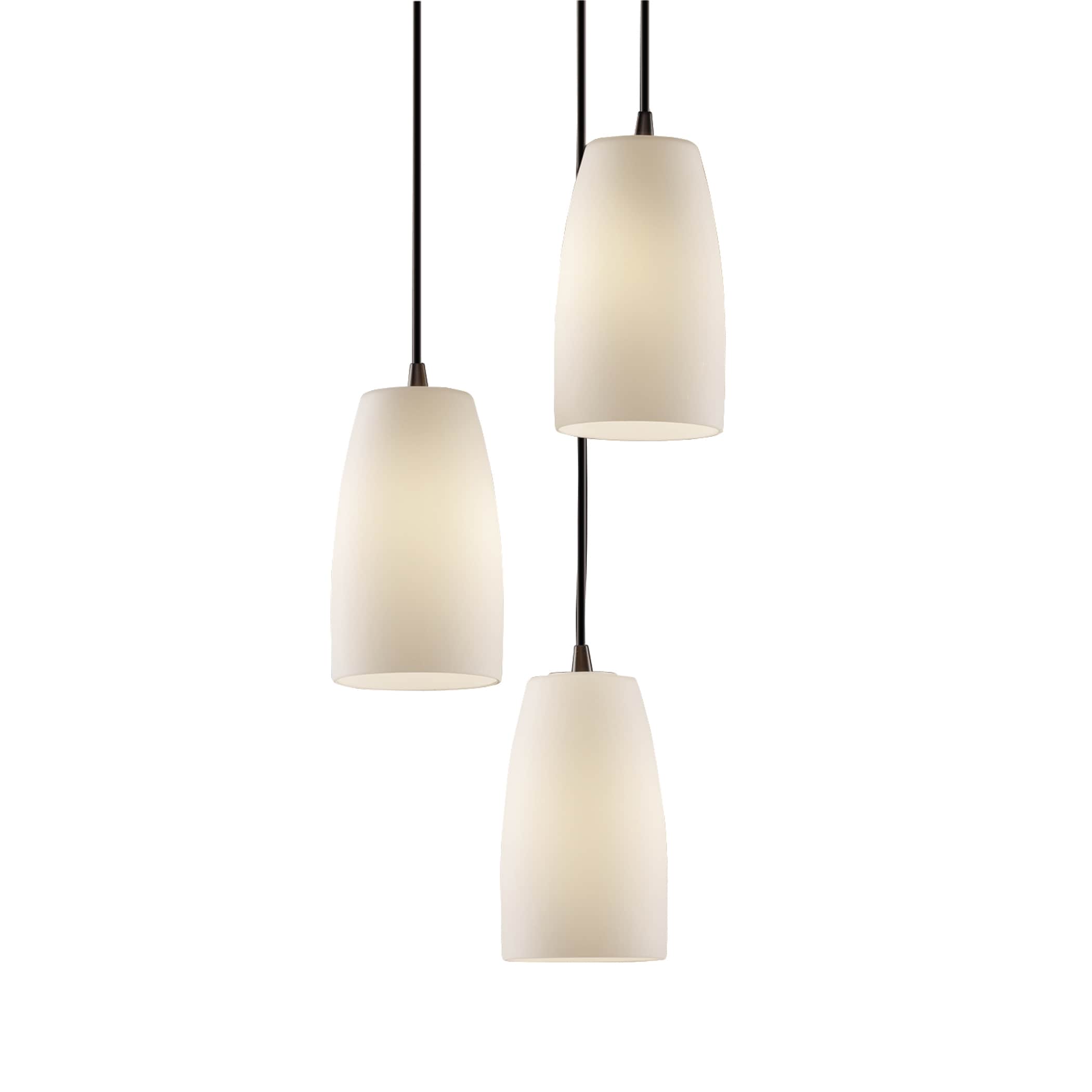 Justice Design Group FSN-8864-28-OPAL-DB Pendant-Lights - View #2
