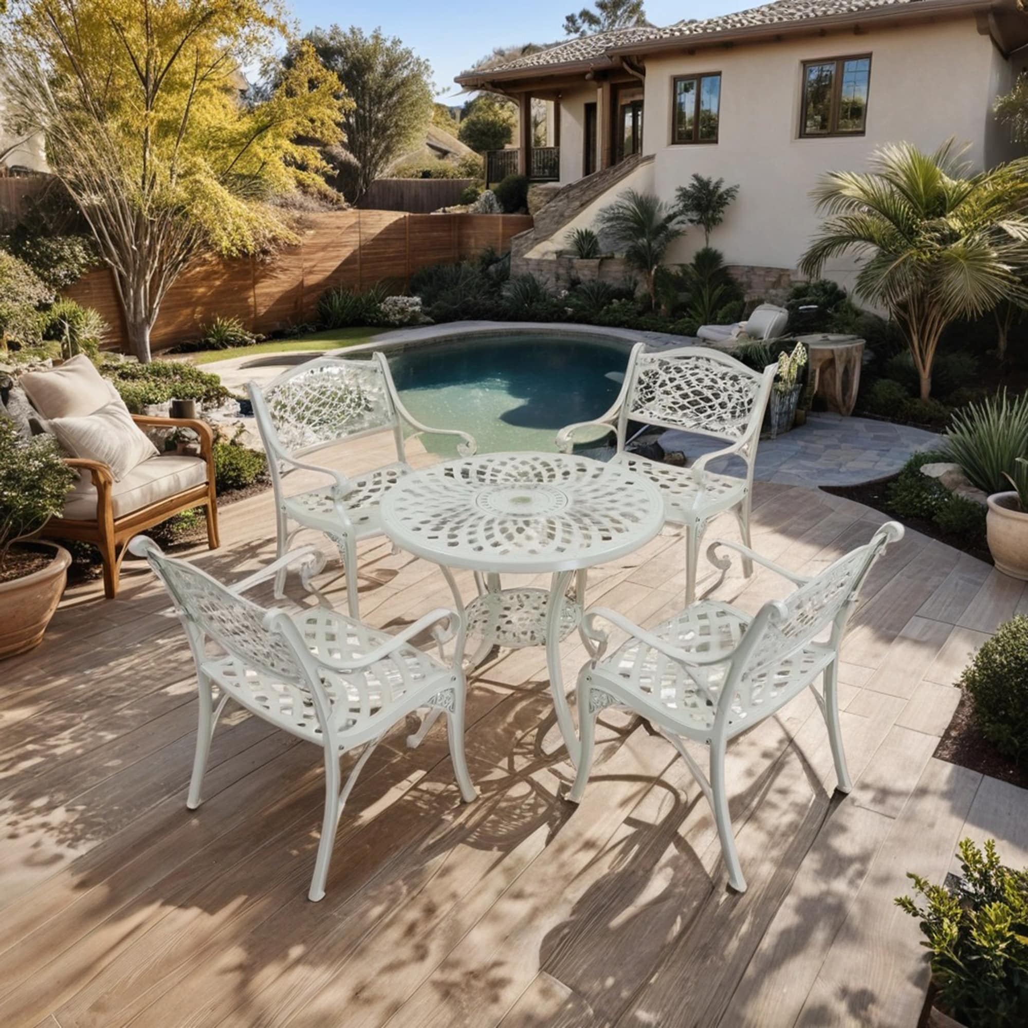 Mondawe MO6058T-WH Patio-Tables - View #3