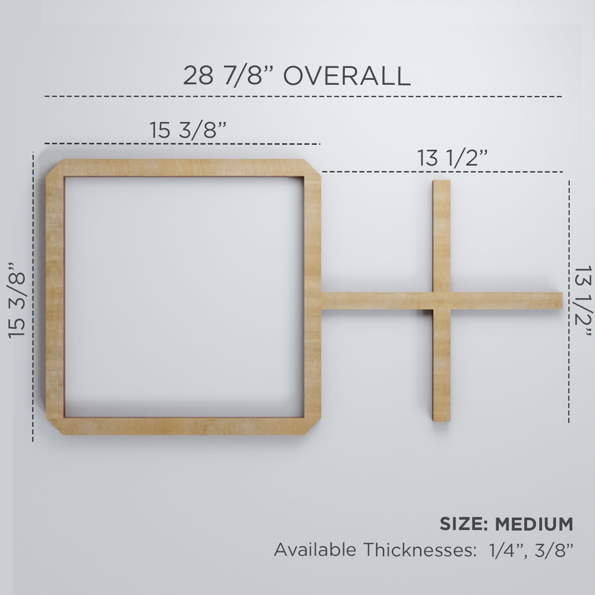 Ekena Millwork WALW16X16X0250BURMF Wall-Panels - View #2