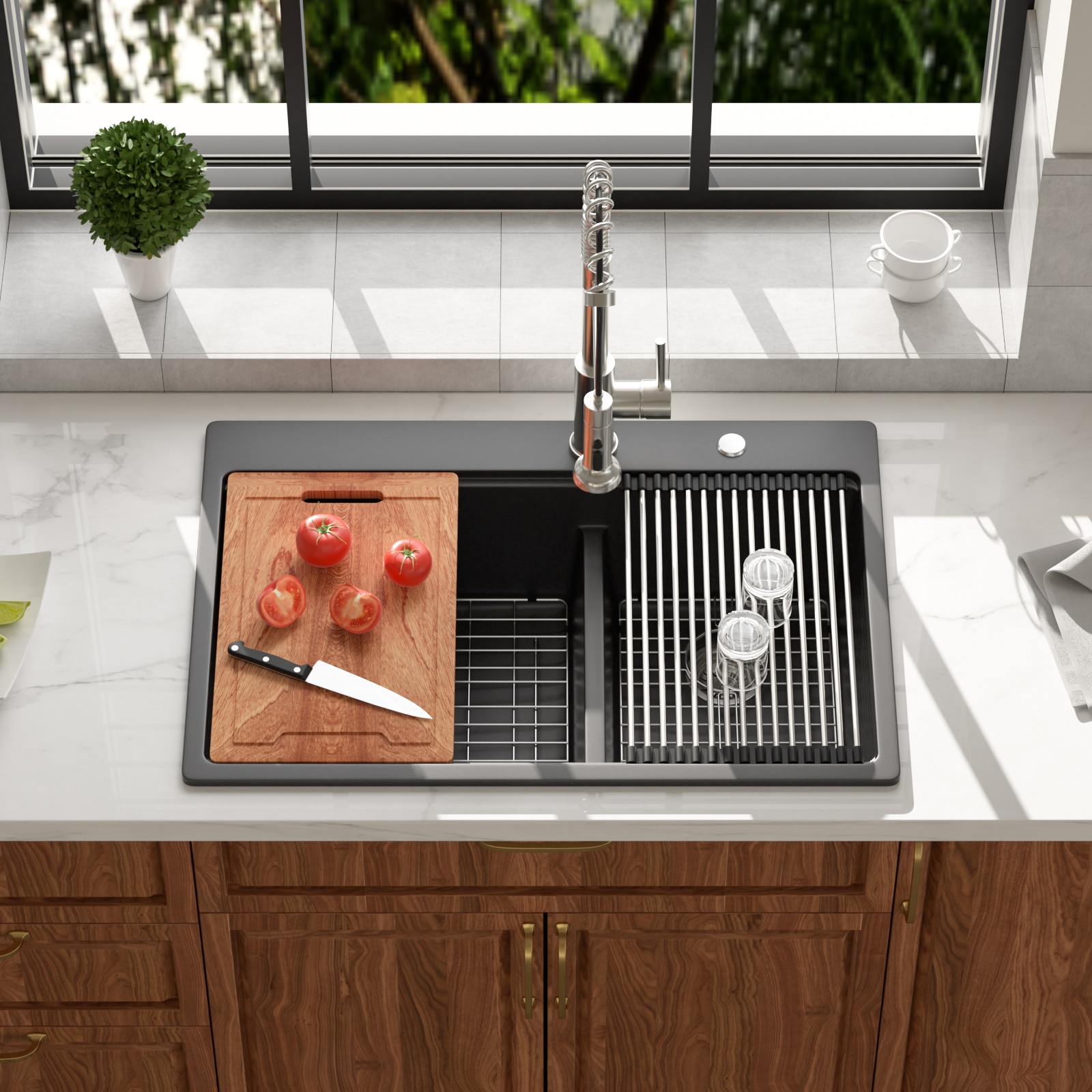 Lordear LD-SYSBLT33 Kitchen-Sinks - View #3