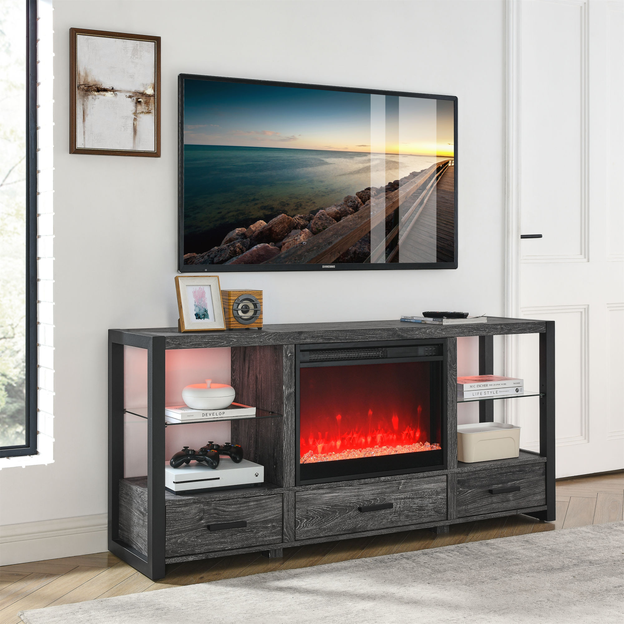Maocao Hoom FZ5LS22 Electric-Fireplaces - View #3