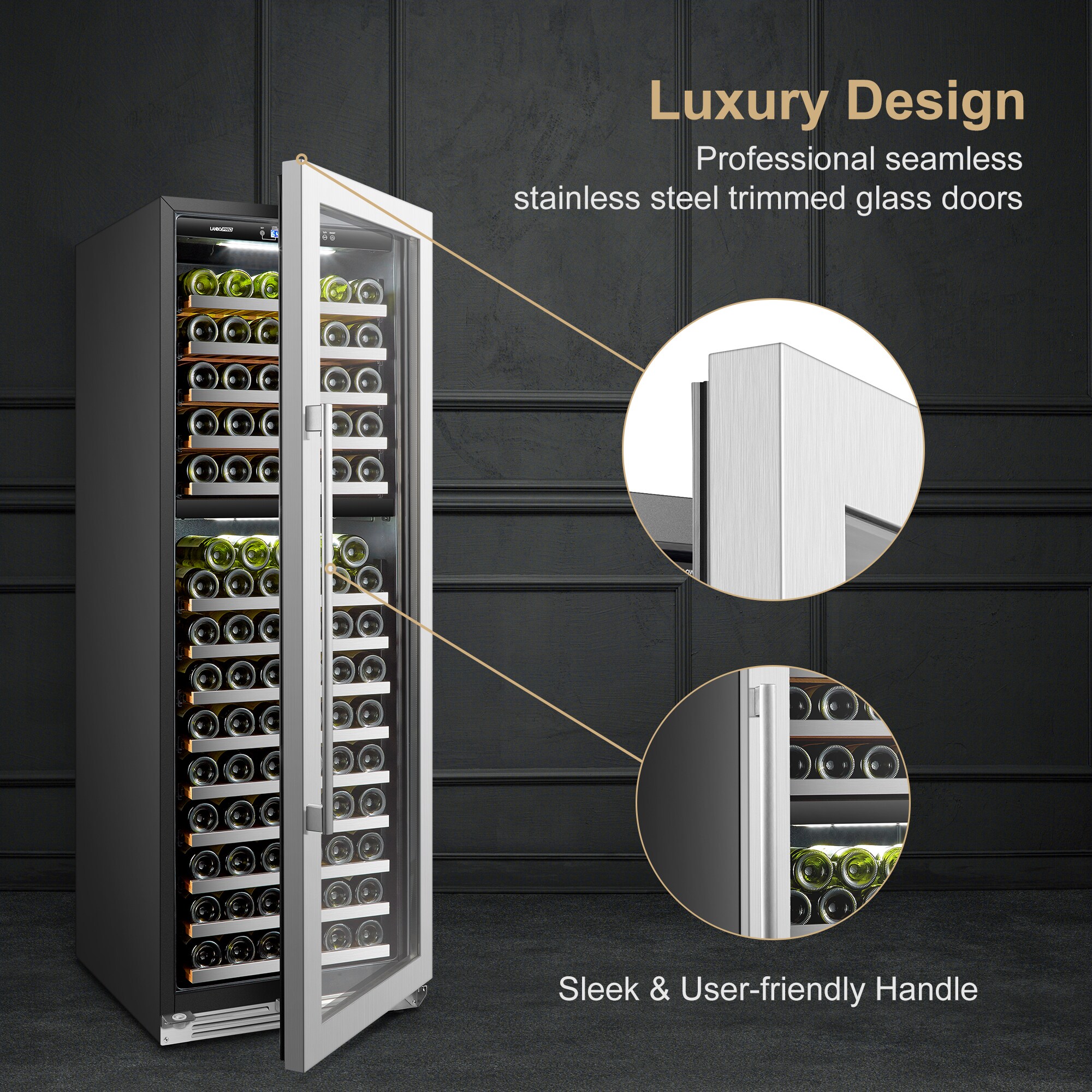 LANBOPRO LP168D Wine-Chillers - View #2