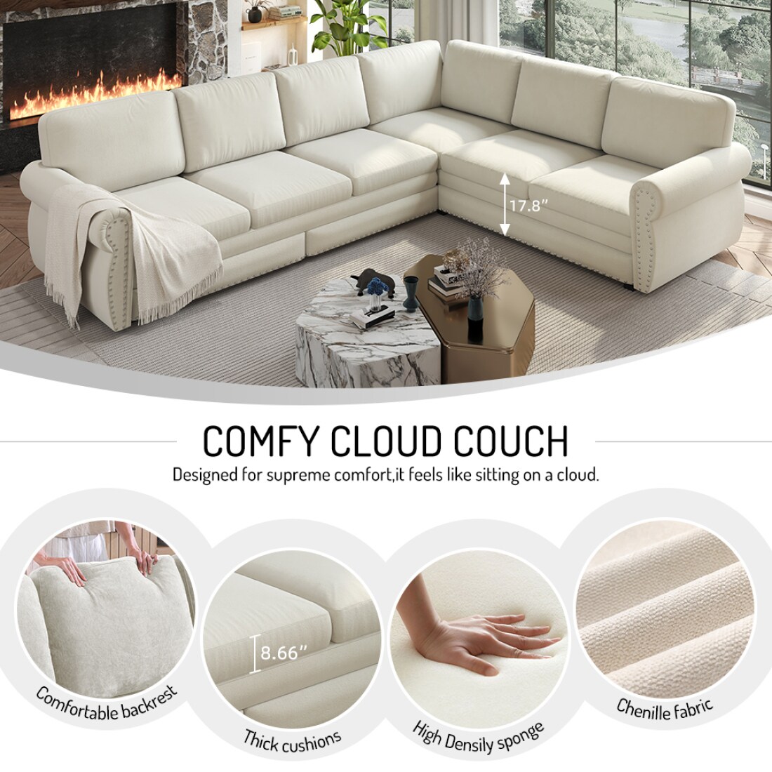 CHITA ZASF104 Sofas-Loveseats - View #7