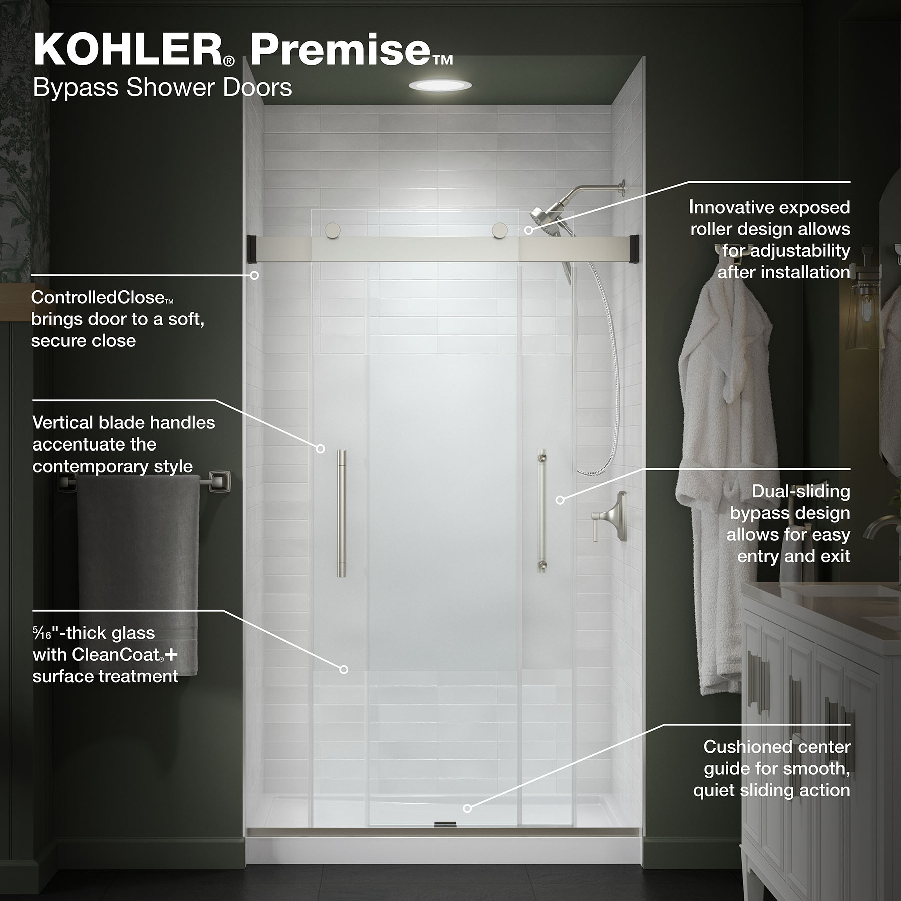 KOHLER 702475-8G81-BNK Shower-Doors - View #6