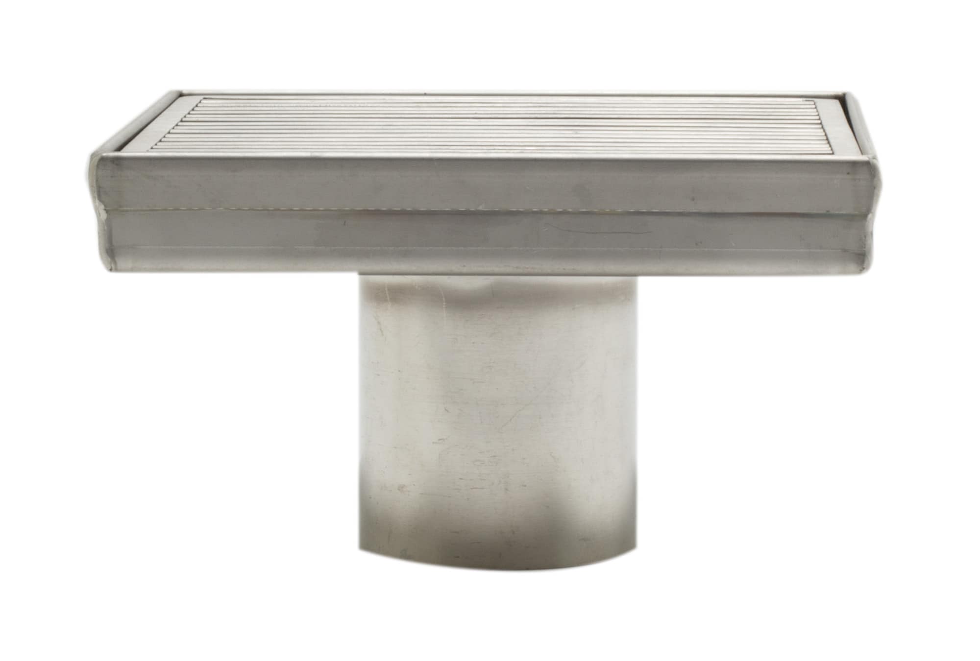 5.25'' Square Stainless Steel Shower Drain with Groove Lines