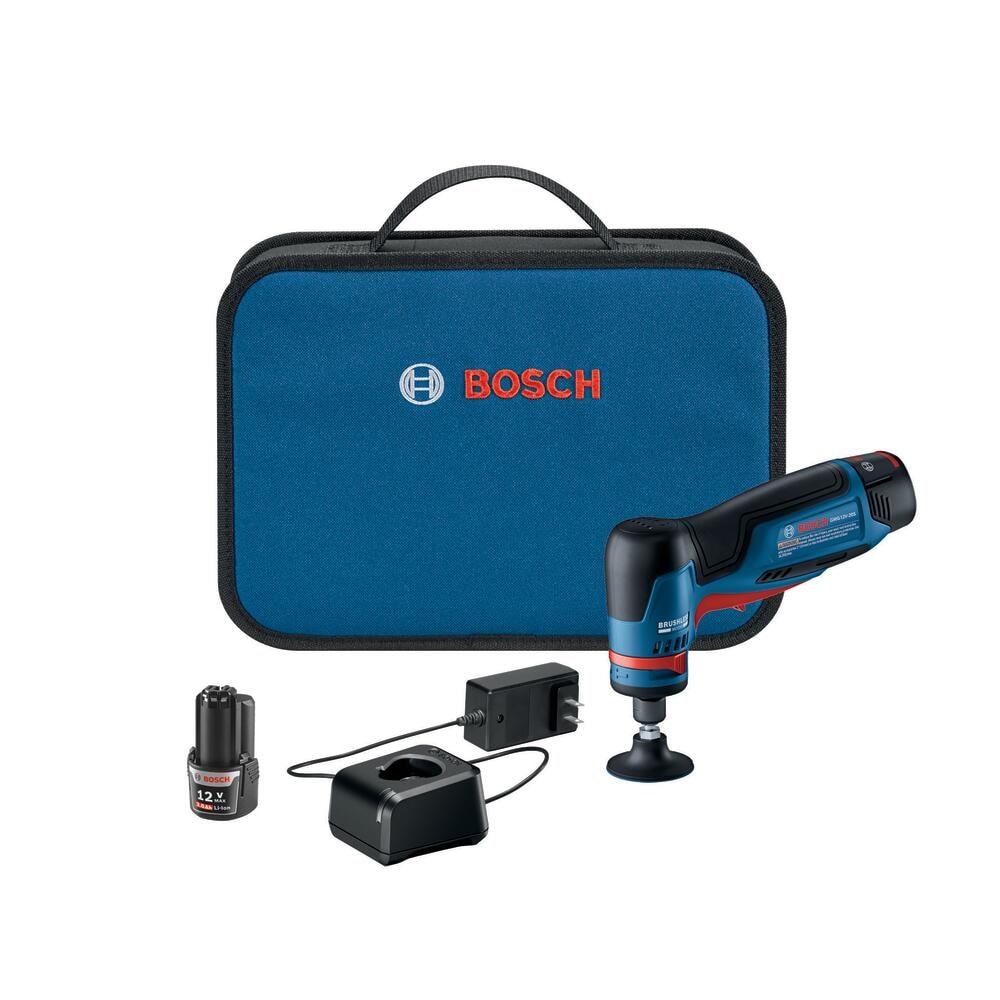 Bosch 2-in 12-volt 3 Amps Trigger Switch Brushless Cordless Die Grinder (Charger Included and 2-Batteries) GWG12V-20SB23 Sansujyuku sansujyuku.com