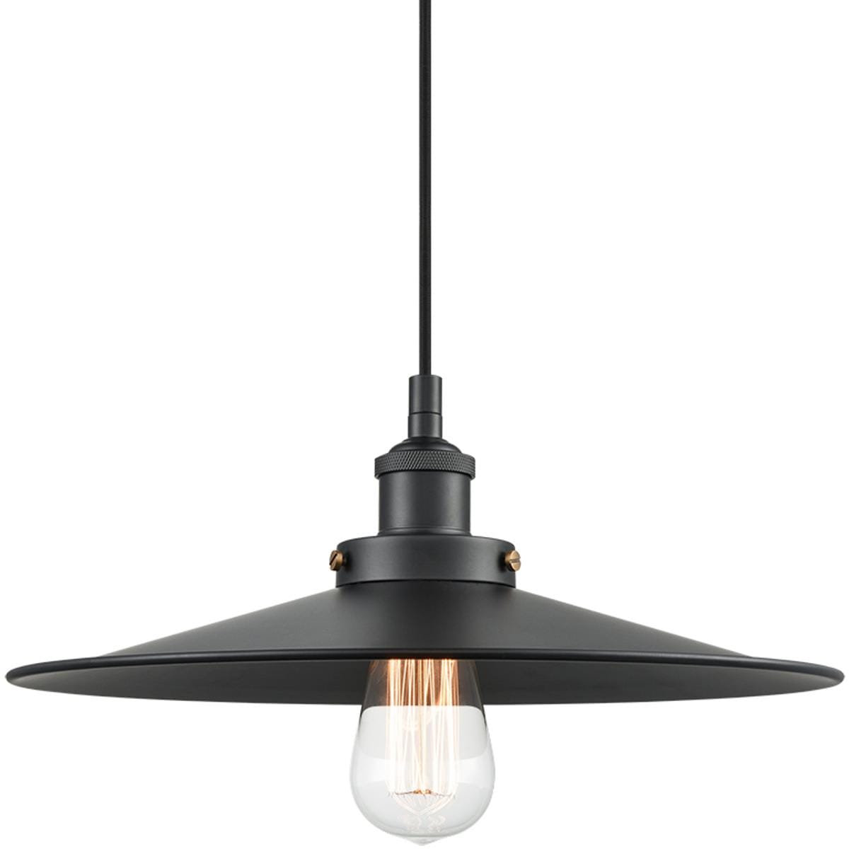 Matteo - Lighting C46113BKBK Bulstrode's Workshop Pendant Black